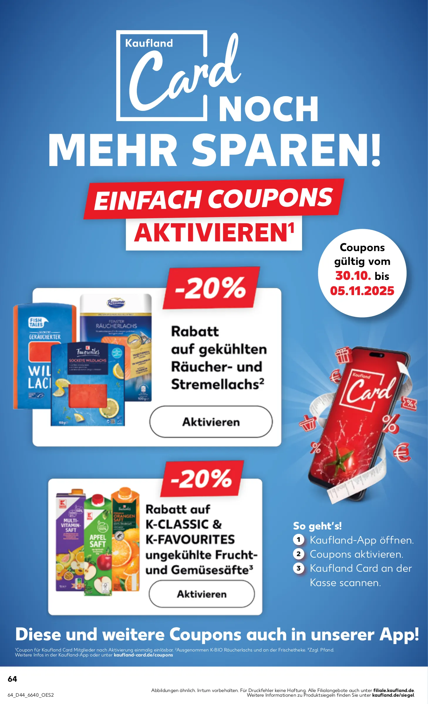 Kaufland Prospekt KW44 mit aktuellen Angeboten und attraktiven Rabatten – günstige Lebensmittel, Sparen Sie bei Kaufland Prospekt diese Woche!