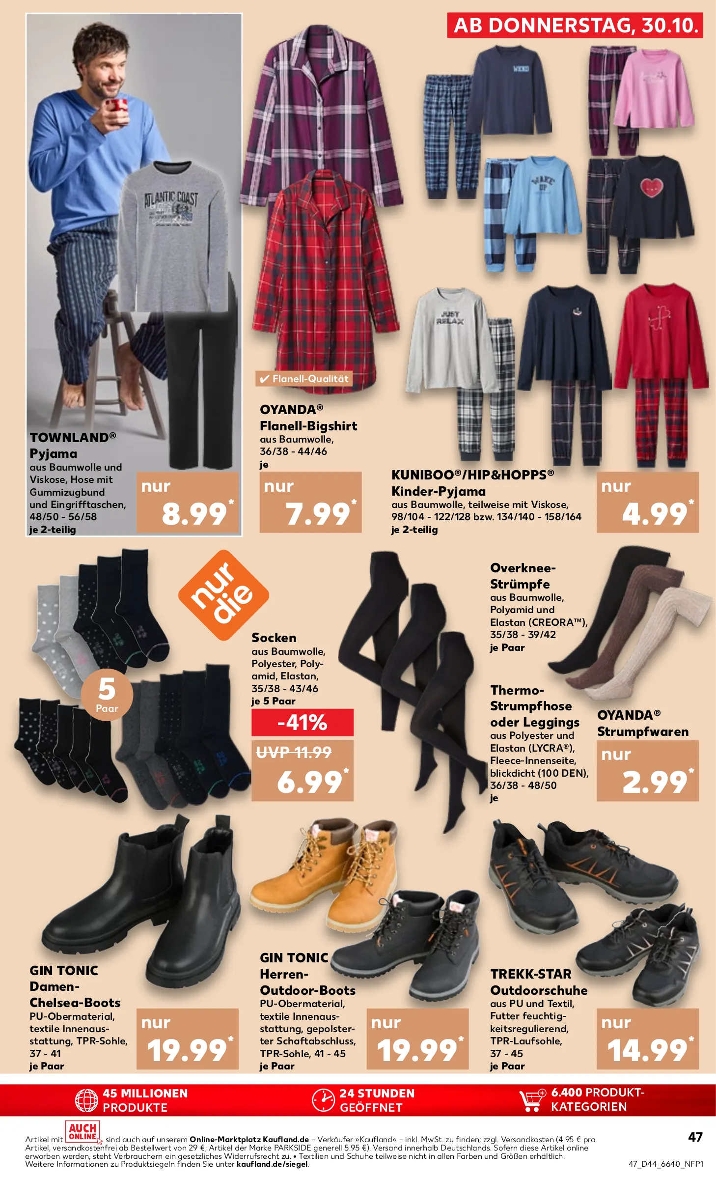 Kaufland Prospekt KW44 mit aktuellen Angeboten und attraktiven Rabatten – günstige Lebensmittel, Sparen Sie bei Kaufland Prospekt diese Woche!
