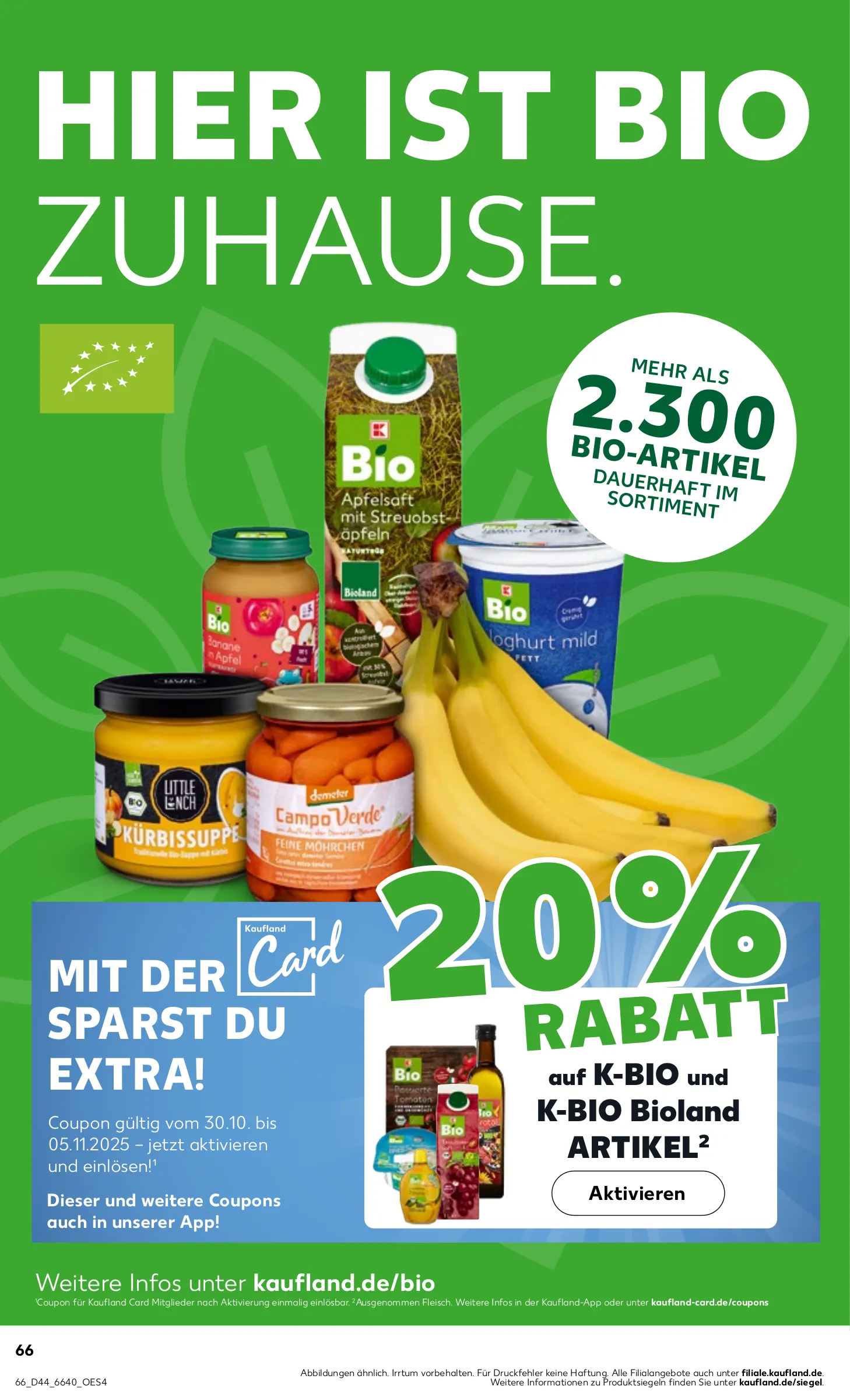 Kaufland Prospekt KW44 mit aktuellen Angeboten und attraktiven Rabatten – günstige Lebensmittel, Sparen Sie bei Kaufland Prospekt diese Woche!