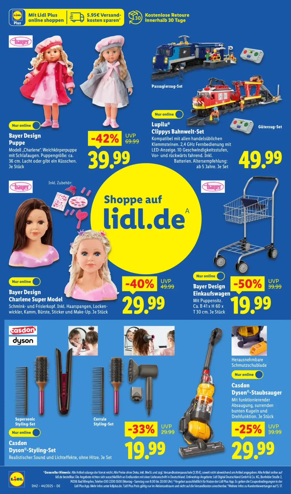 Lidl Prospekt KW44 mit aktuellen Angeboten und attraktiven Rabatten – günstige Lebensmittel, Sparen Sie bei Lidl Prospekt diese Woche!