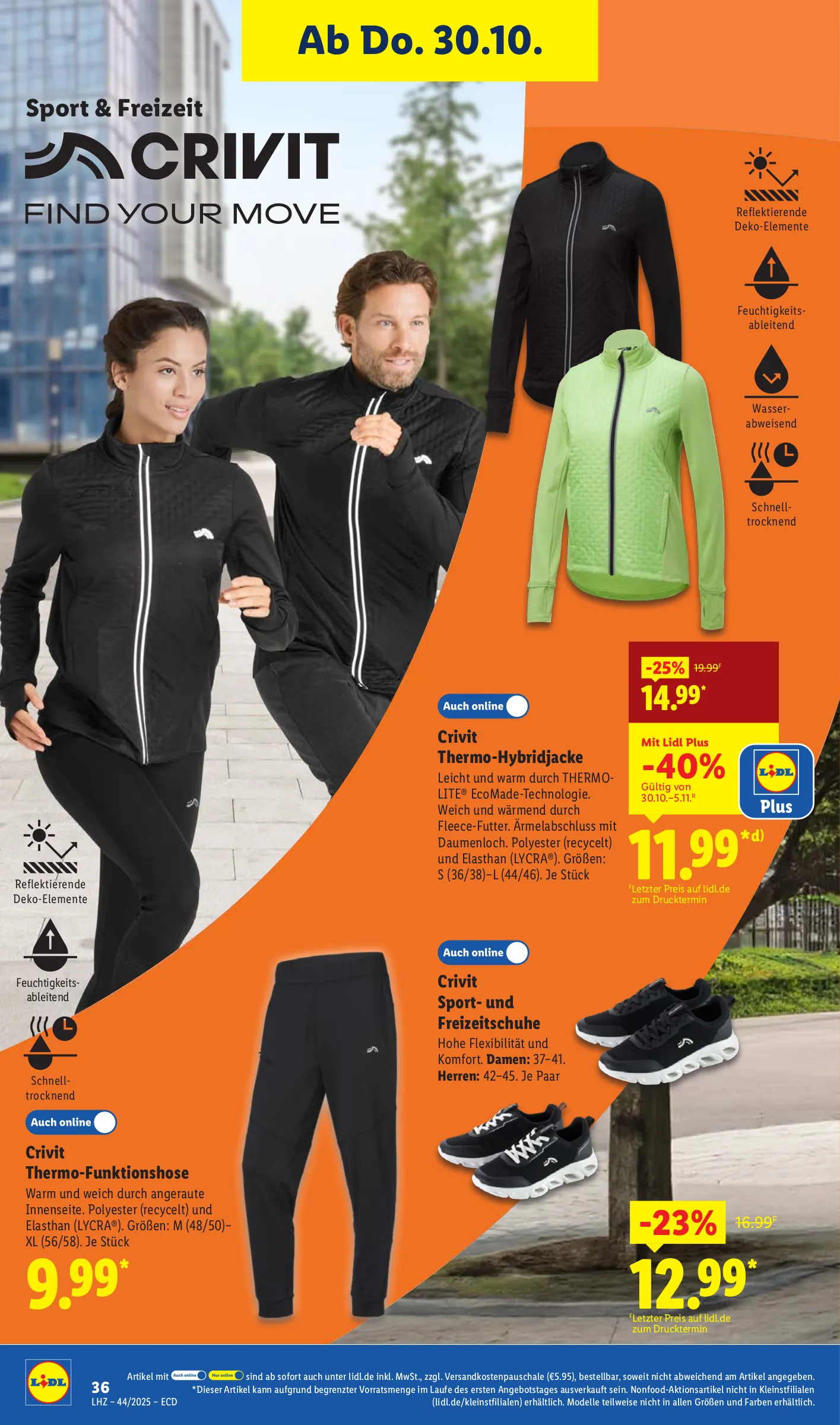 Lidl Prospekt KW44 mit aktuellen Angeboten und attraktiven Rabatten – günstige Lebensmittel, Sparen Sie bei Lidl Prospekt diese Woche!