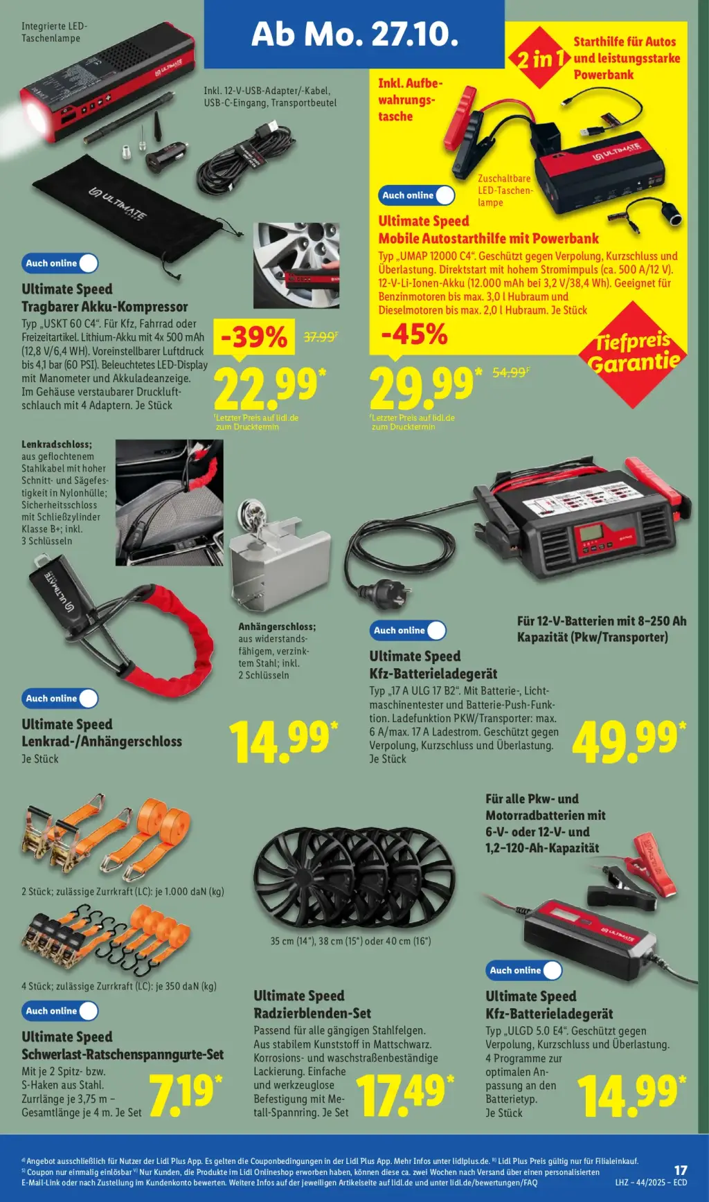 Lidl Prospekt KW44 mit aktuellen Angeboten und attraktiven Rabatten – günstige Lebensmittel, Sparen Sie bei Lidl Prospekt diese Woche!