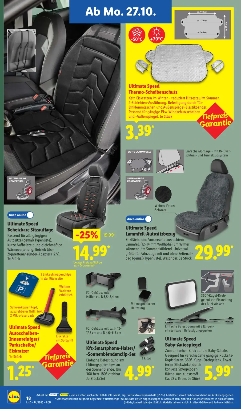 Lidl Prospekt KW44 mit aktuellen Angeboten und attraktiven Rabatten – günstige Lebensmittel, Sparen Sie bei Lidl Prospekt diese Woche!