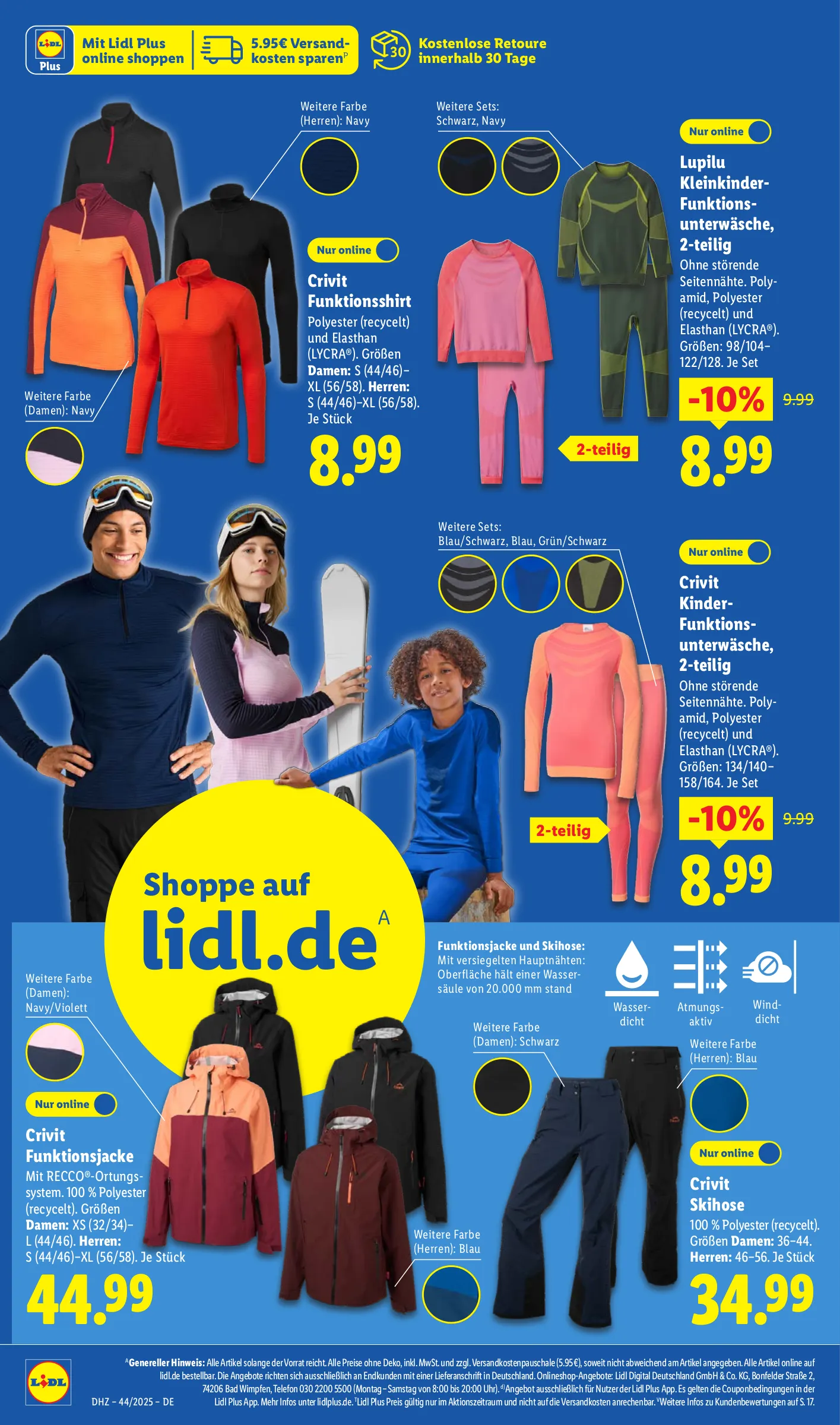 Lidl Prospekt KW44 mit aktuellen Angeboten und attraktiven Rabatten – günstige Lebensmittel, Sparen Sie bei Lidl Prospekt diese Woche!