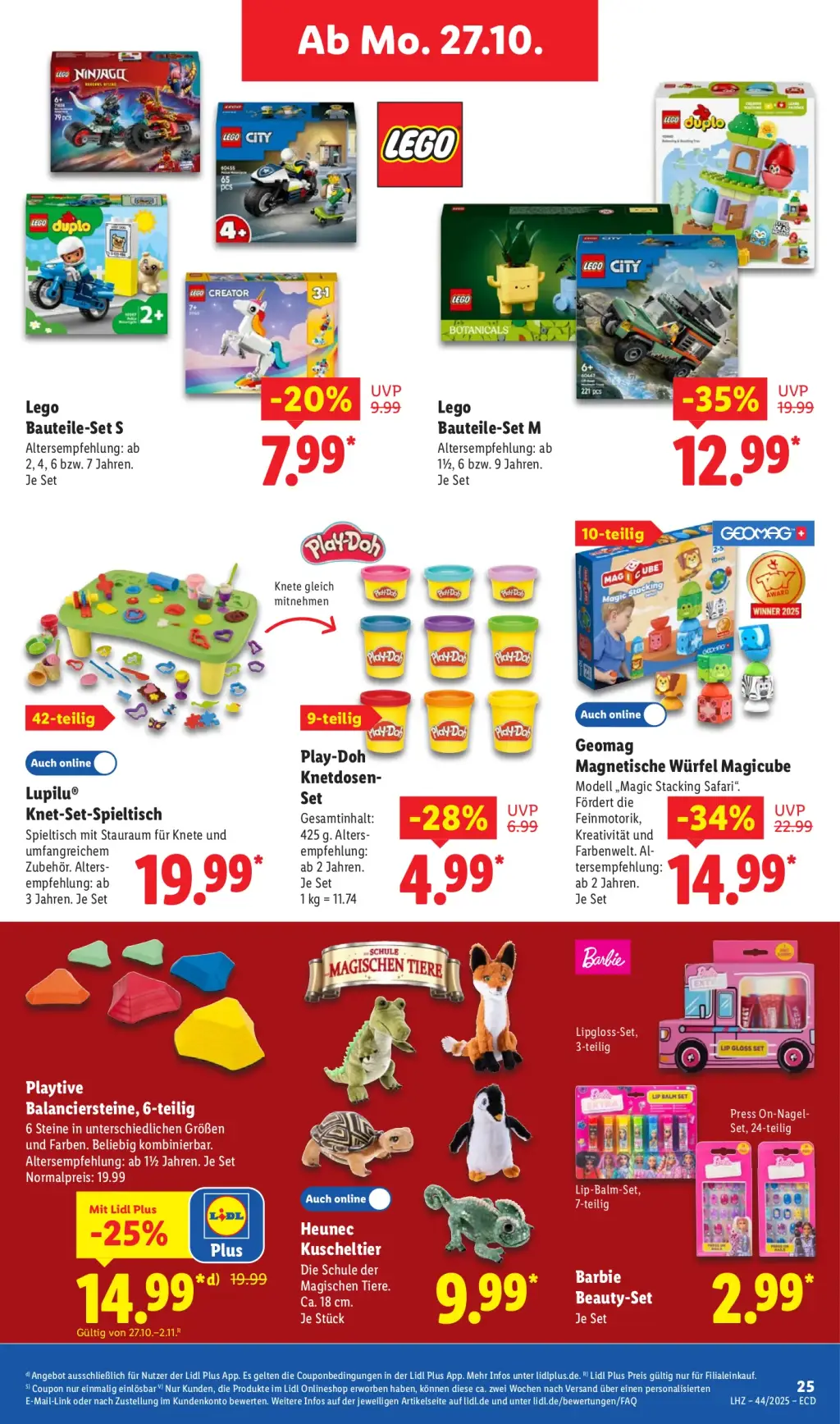 Lidl Prospekt KW44 mit aktuellen Angeboten und attraktiven Rabatten – günstige Lebensmittel, Sparen Sie bei Lidl Prospekt diese Woche!