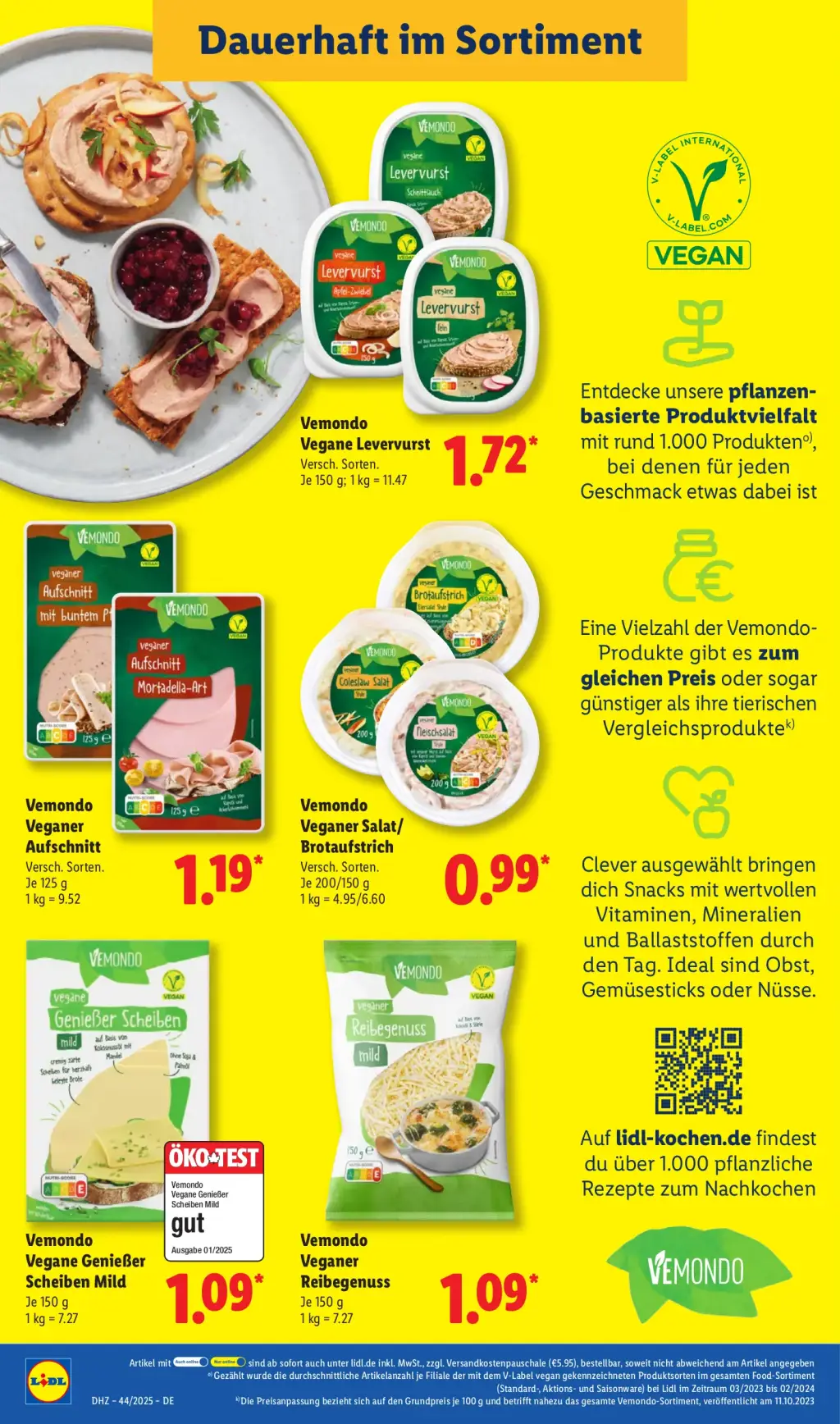 Lidl Prospekt KW44 mit aktuellen Angeboten und attraktiven Rabatten – günstige Lebensmittel, Sparen Sie bei Lidl Prospekt diese Woche!