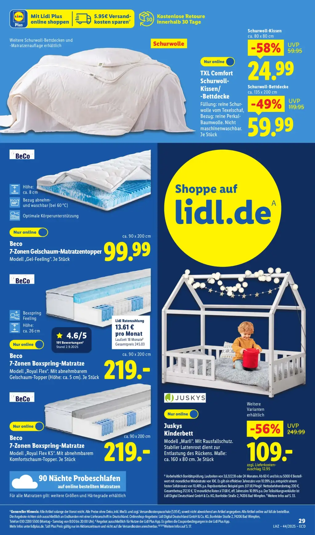 Lidl Prospekt KW44 mit aktuellen Angeboten und attraktiven Rabatten – günstige Lebensmittel, Sparen Sie bei Lidl Prospekt diese Woche!