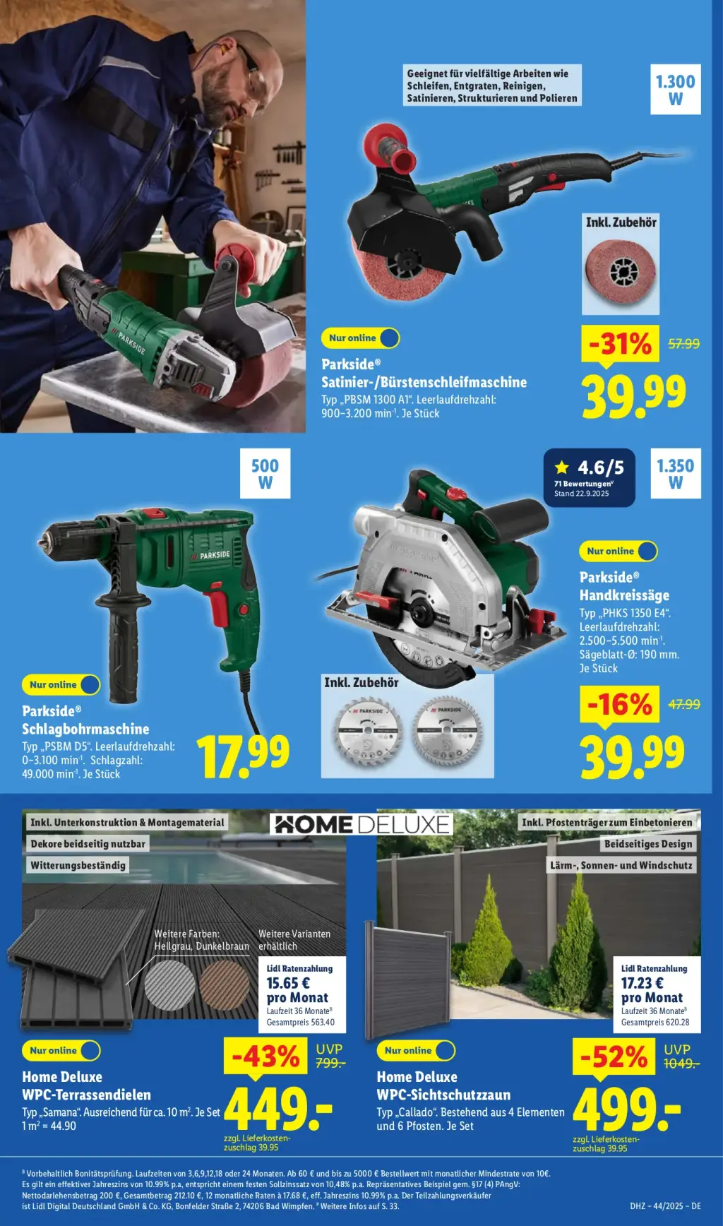 Lidl Prospekt KW44 mit aktuellen Angeboten und attraktiven Rabatten – günstige Lebensmittel, Sparen Sie bei Lidl Prospekt diese Woche!