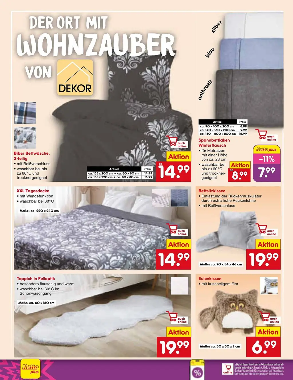 Netto Marken-Discount Prospekt KW45 mit aktuellen Angeboten und attraktiven Rabatten – günstige Lebensmittel, Sparen Sie bei Netto Marken-Discount Prospekt diese Woche!