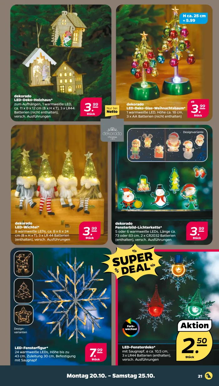 NETTO Prospekt KW43 mit aktuellen Angeboten und attraktiven Rabatten – günstige Lebensmittel, Sparen Sie bei NETTO Prospekt diese Woche!