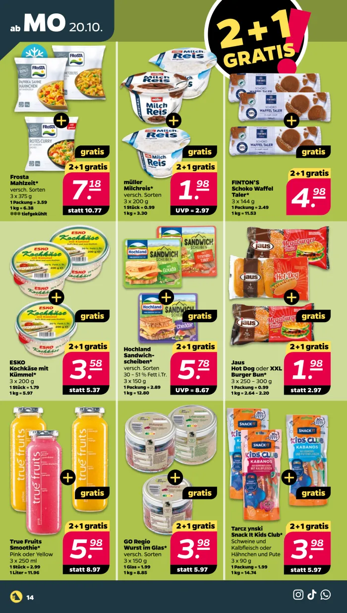 NETTO Prospekt KW43 mit aktuellen Angeboten und attraktiven Rabatten – günstige Lebensmittel, Sparen Sie bei NETTO Prospekt diese Woche!
