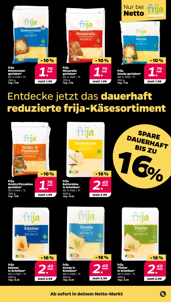 NETTO Prospekt KW43 mit aktuellen Angeboten und attraktiven Rabatten – günstige Lebensmittel, Sparen Sie bei NETTO Prospekt diese Woche!