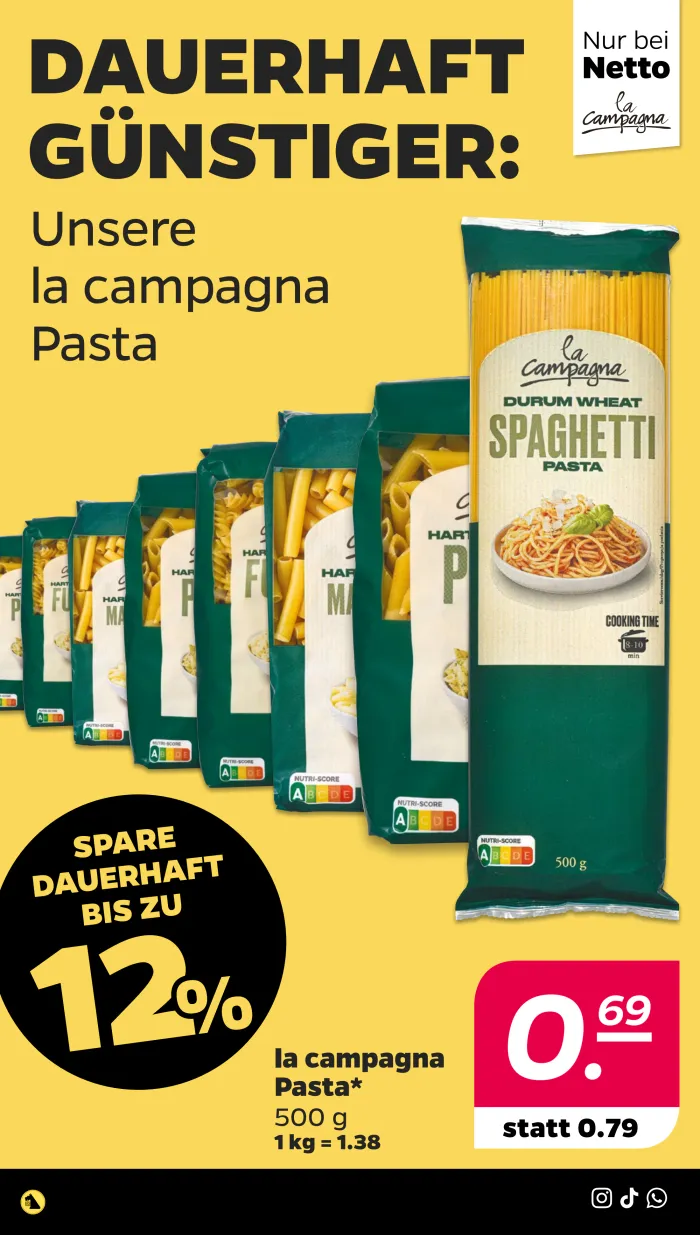 NETTO Prospekt KW43 mit aktuellen Angeboten und attraktiven Rabatten – günstige Lebensmittel, Sparen Sie bei NETTO Prospekt diese Woche!