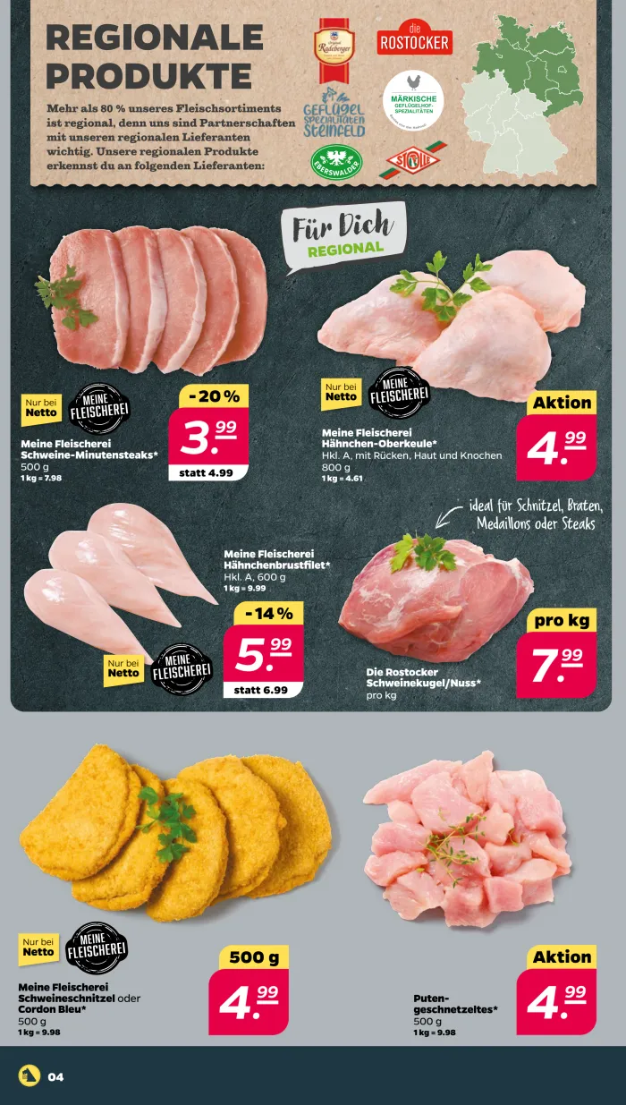 NETTO Prospekt KW43 mit aktuellen Angeboten und attraktiven Rabatten – günstige Lebensmittel, Sparen Sie bei NETTO Prospekt diese Woche!