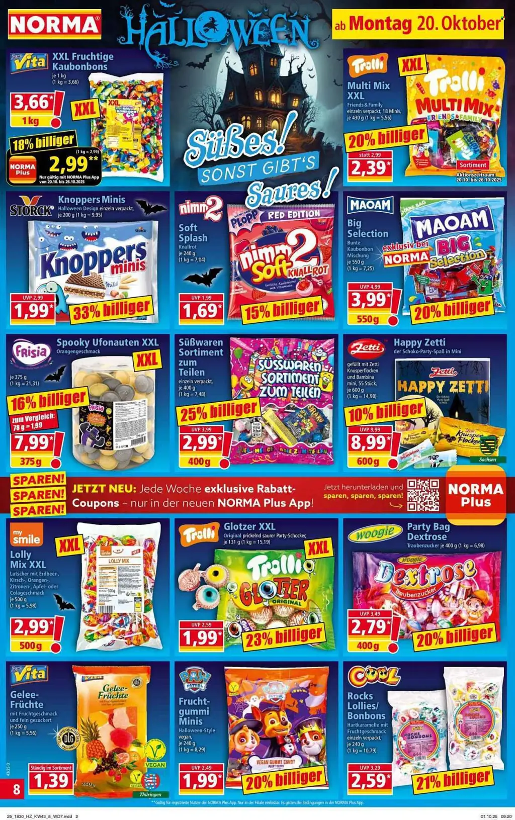 Norma Prospekt KW43 mit aktuellen Angeboten und attraktiven Rabatten – günstige Lebensmittel, Sparen Sie bei Norma Prospekt diese Woche!