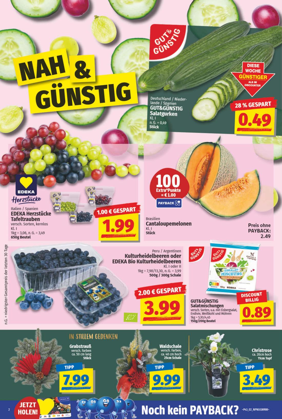 NP Prospekt KW43 mit aktuellen Angeboten und attraktiven Rabatten – günstige Lebensmittel, Sparen Sie bei NP Prospekt diese Woche!
