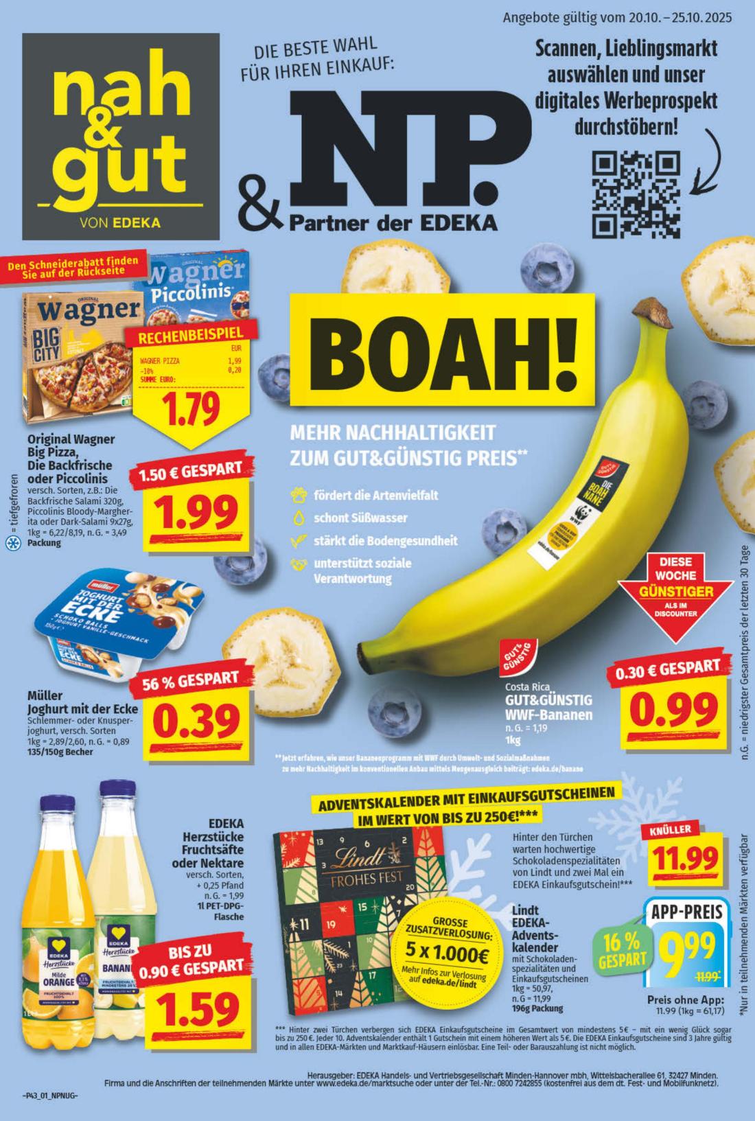 NP Prospekt KW43 mit aktuellen Angeboten und attraktiven Rabatten – günstige Lebensmittel, Sparen Sie bei NP Prospekt diese Woche!