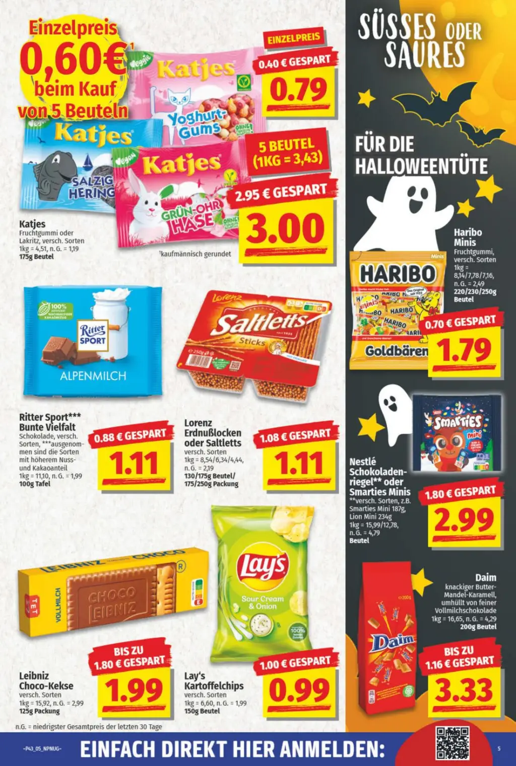 NP Prospekt KW43 mit aktuellen Angeboten und attraktiven Rabatten – günstige Lebensmittel, Sparen Sie bei NP Prospekt diese Woche!