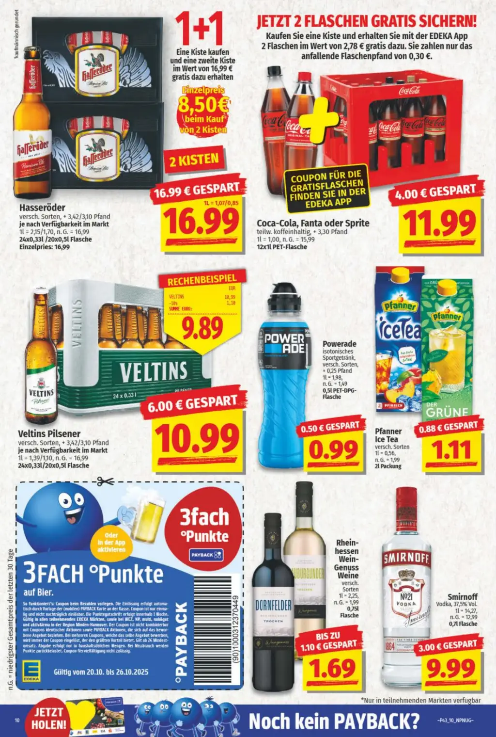 NP Prospekt KW43 mit aktuellen Angeboten und attraktiven Rabatten – günstige Lebensmittel, Sparen Sie bei NP Prospekt diese Woche!