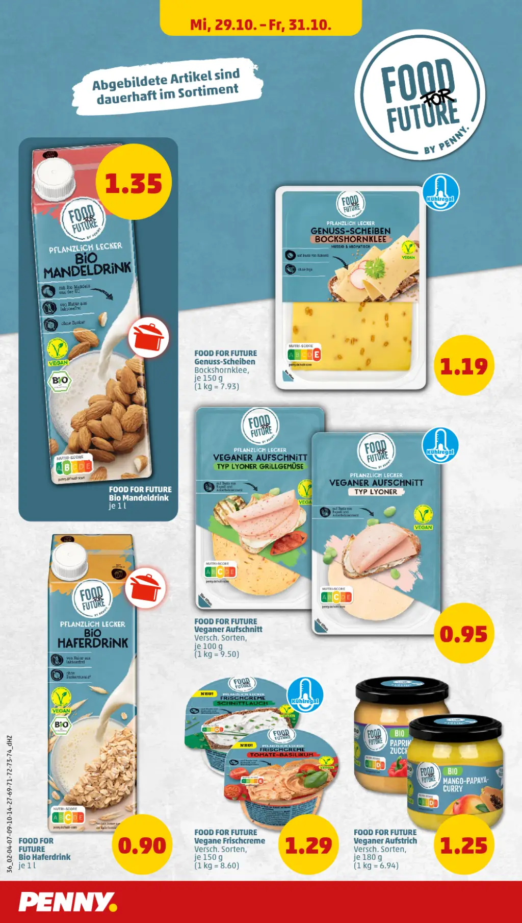 PENNY Prospekt KW44 mit aktuellen Angeboten und attraktiven Rabatten – günstige Lebensmittel, Sparen Sie bei PENNY Prospekt diese Woche!