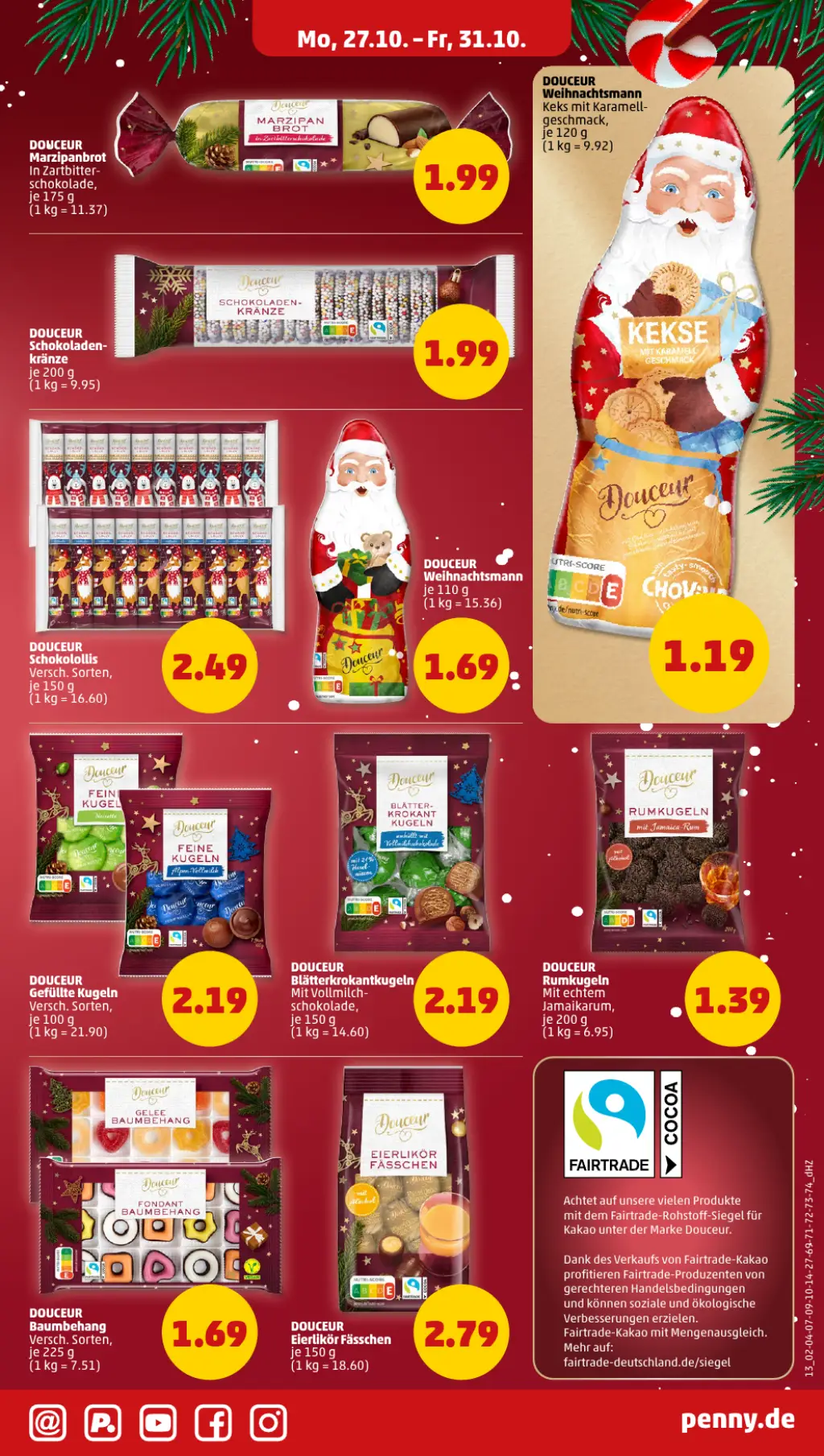 PENNY Prospekt KW44 mit aktuellen Angeboten und attraktiven Rabatten – günstige Lebensmittel, Sparen Sie bei PENNY Prospekt diese Woche!