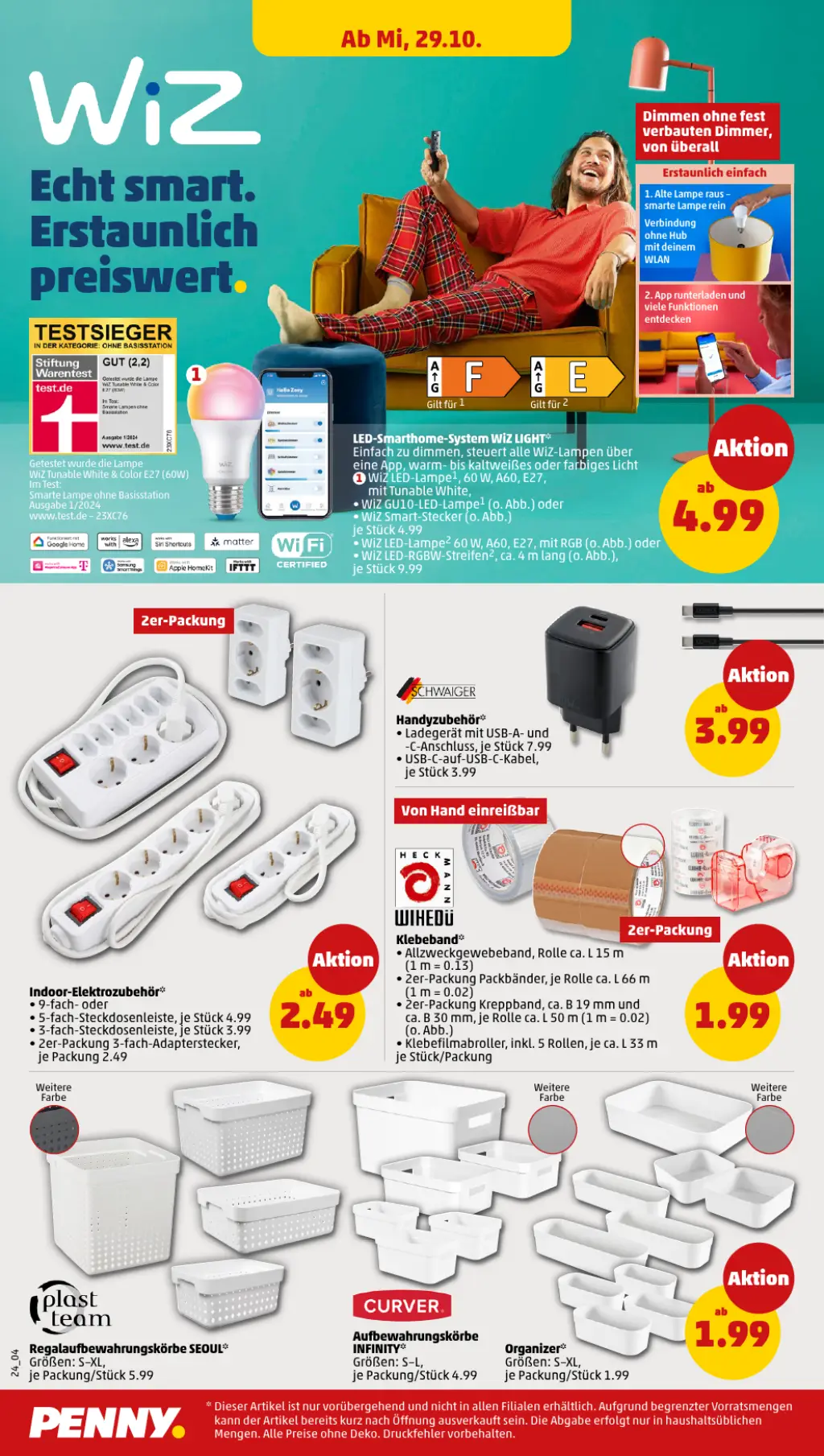 PENNY Prospekt KW44 mit aktuellen Angeboten und attraktiven Rabatten – günstige Lebensmittel, Sparen Sie bei PENNY Prospekt diese Woche!