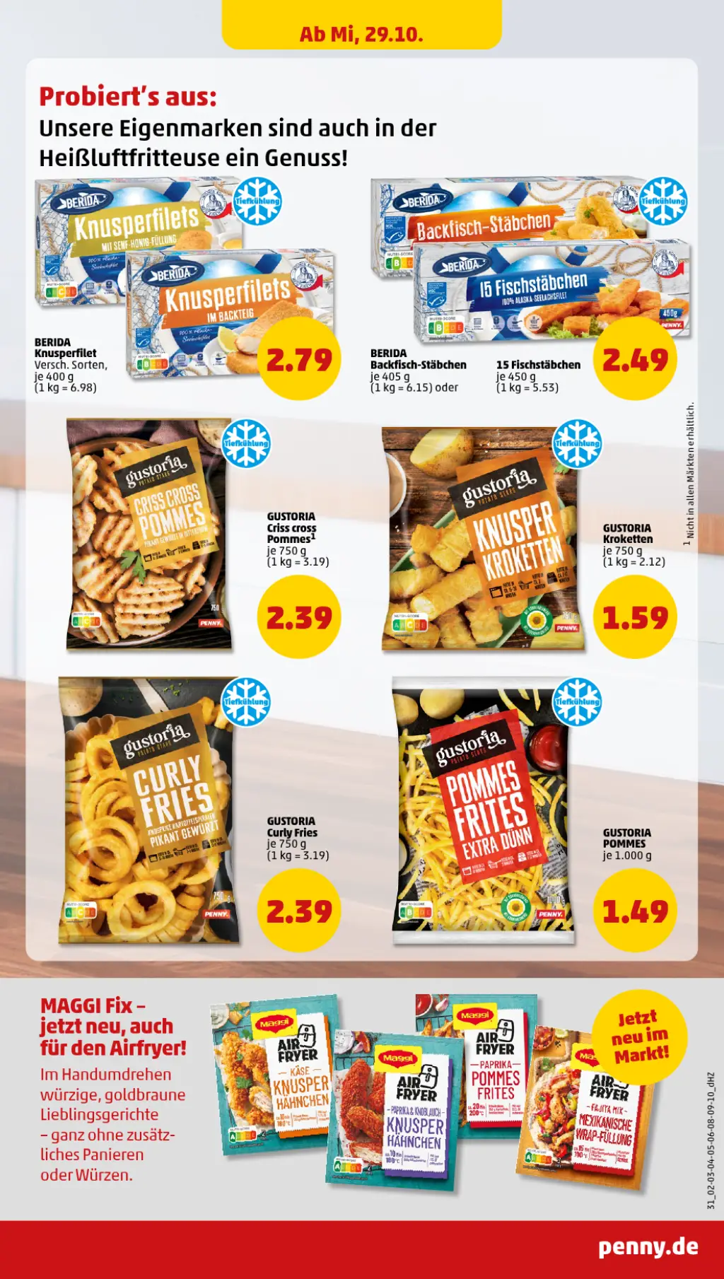 PENNY Prospekt KW44 mit aktuellen Angeboten und attraktiven Rabatten – günstige Lebensmittel, Sparen Sie bei PENNY Prospekt diese Woche!