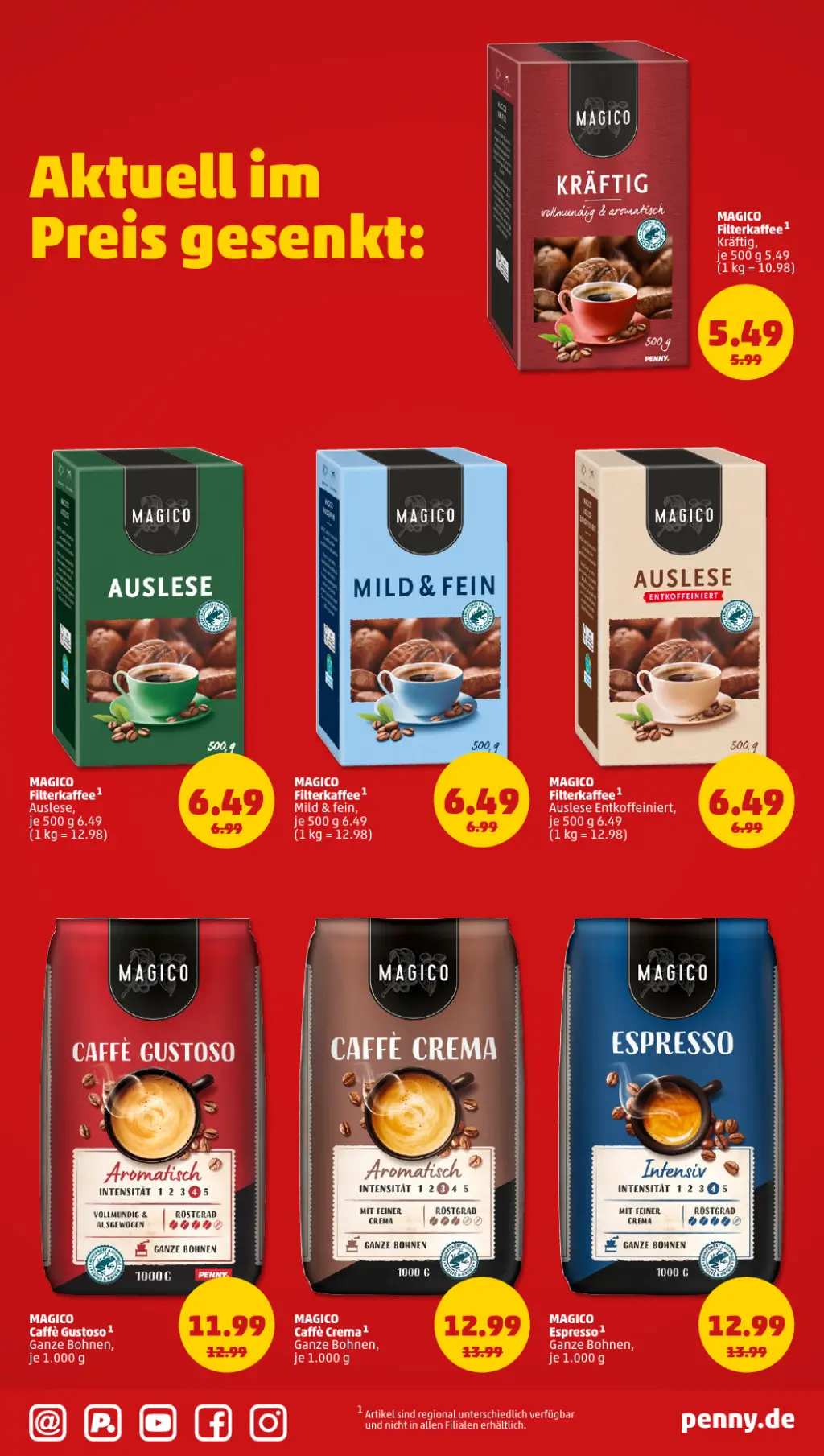 PENNY Prospekt KW44 mit aktuellen Angeboten und attraktiven Rabatten – günstige Lebensmittel, Sparen Sie bei PENNY Prospekt diese Woche! PENNY Prospekt KW44 mit aktuellen Angeboten und attraktiven Rabatten – günstige Lebensmittel, Sparen Sie bei PENNY Prospekt diese Woche!