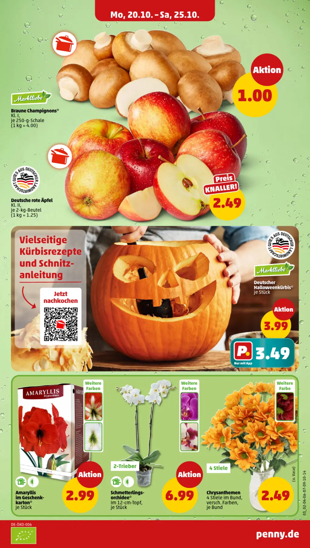 PENNY Prospekt KW43 mit aktuellen Angeboten und attraktiven Rabatten – günstige Lebensmittel, Sparen Sie bei PENNY Prospekt diese Woche!