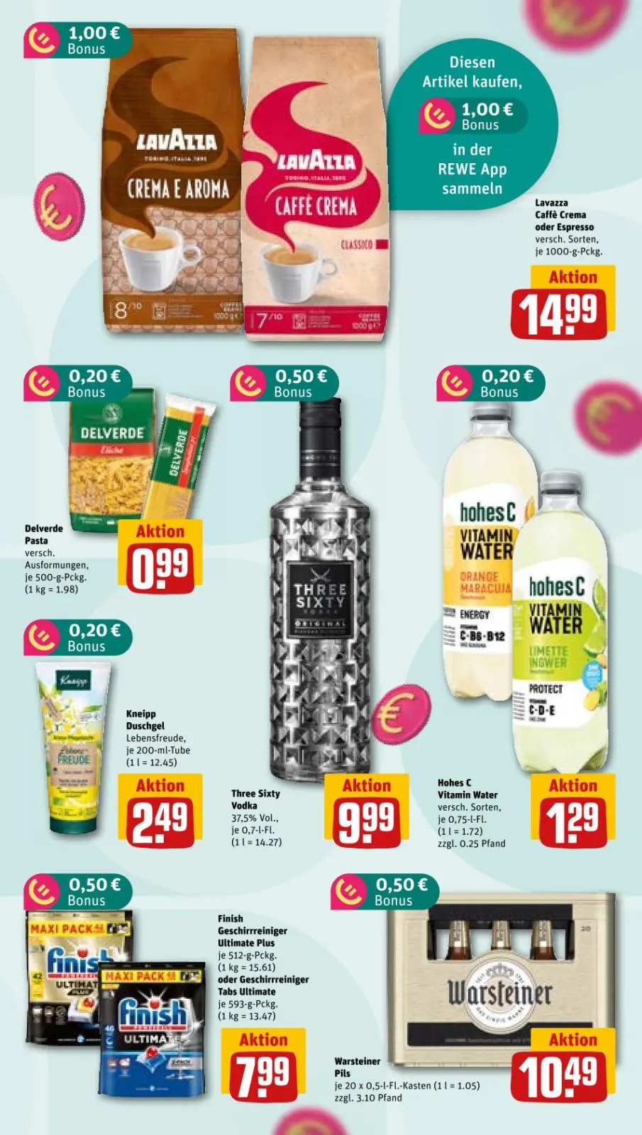 REWE Prospekt KW42 mit aktuellen Angeboten und attraktiven Rabatten – günstige Lebensmittel, Sparen Sie bei REWE Prospekt diese Woche!