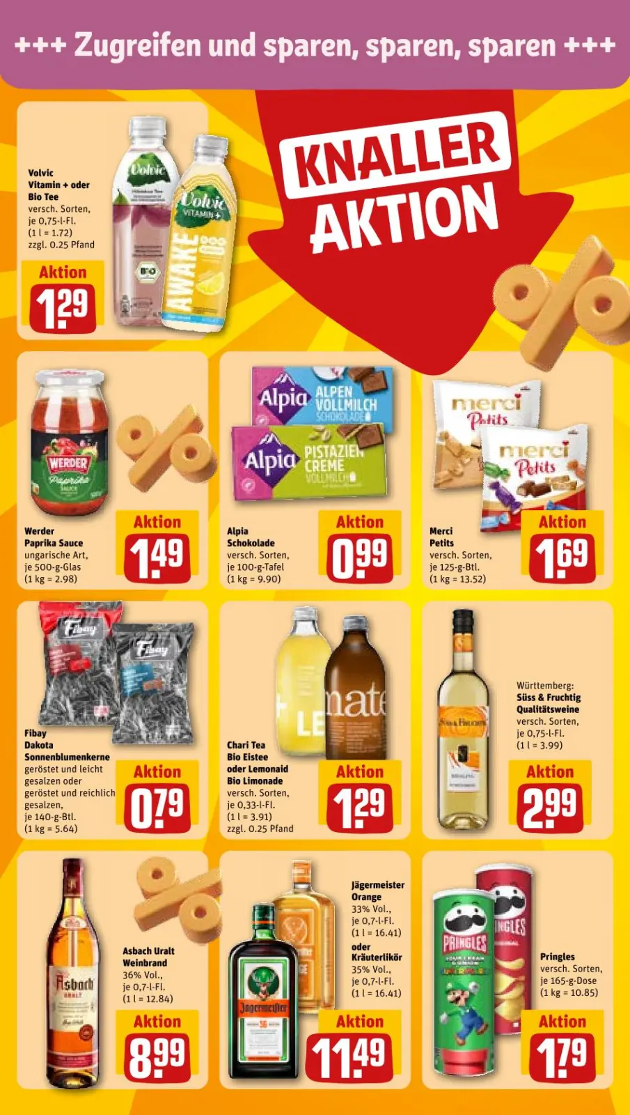 REWE Prospekt KW42 mit aktuellen Angeboten und attraktiven Rabatten – günstige Lebensmittel, Sparen Sie bei REWE Prospekt diese Woche!
