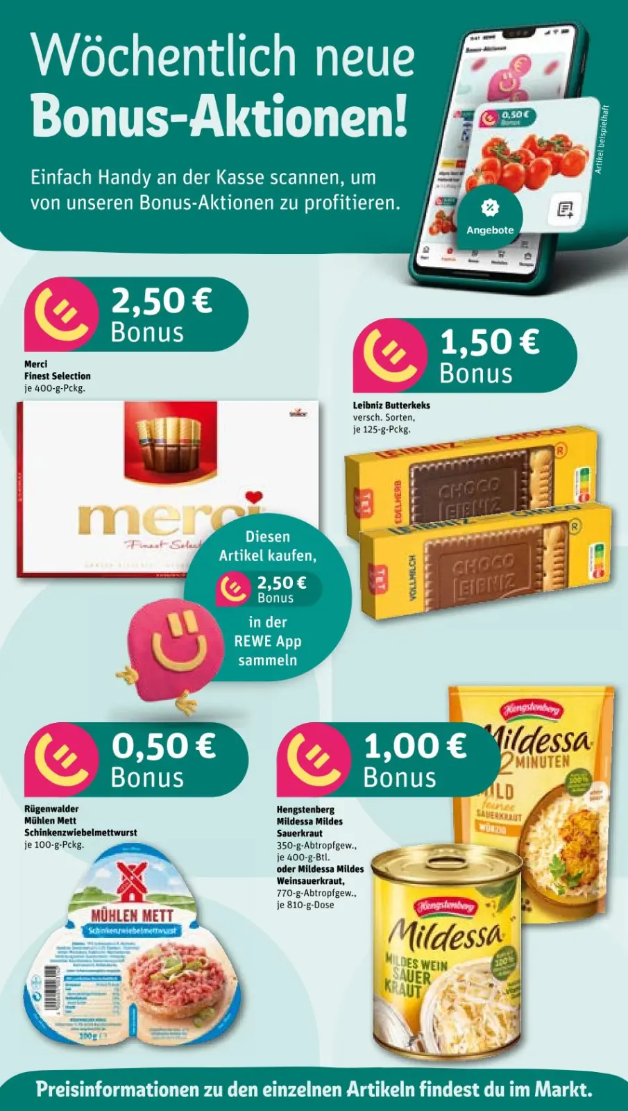 REWE Prospekt KW42 mit aktuellen Angeboten und attraktiven Rabatten – günstige Lebensmittel, Sparen Sie bei REWE Prospekt diese Woche!