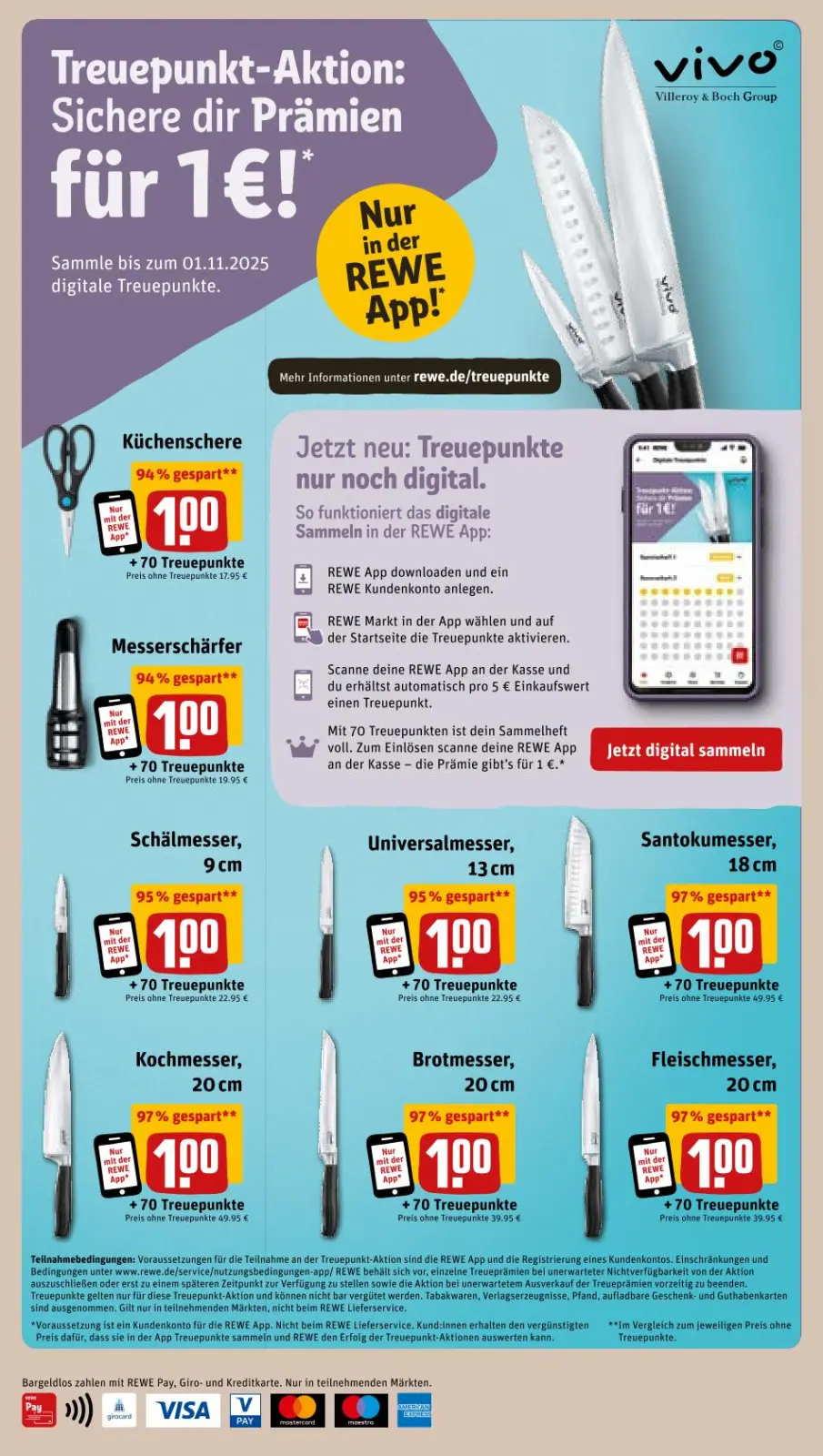 REWE Prospekt KW42 mit aktuellen Angeboten und attraktiven Rabatten – günstige Lebensmittel, Sparen Sie bei REWE Prospekt diese Woche!