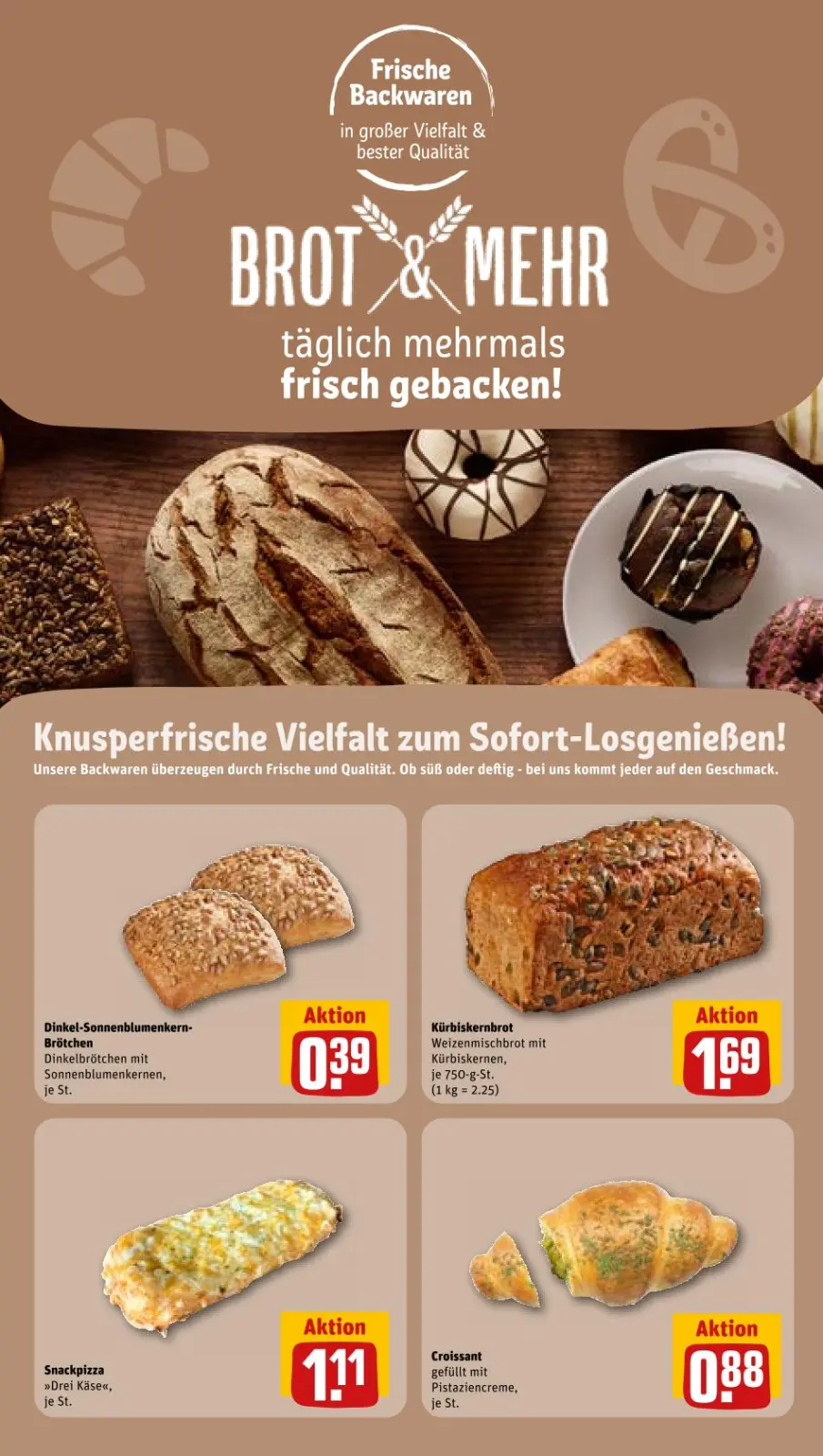 REWE Prospekt KW42 mit aktuellen Angeboten und attraktiven Rabatten – günstige Lebensmittel, Sparen Sie bei REWE Prospekt diese Woche!