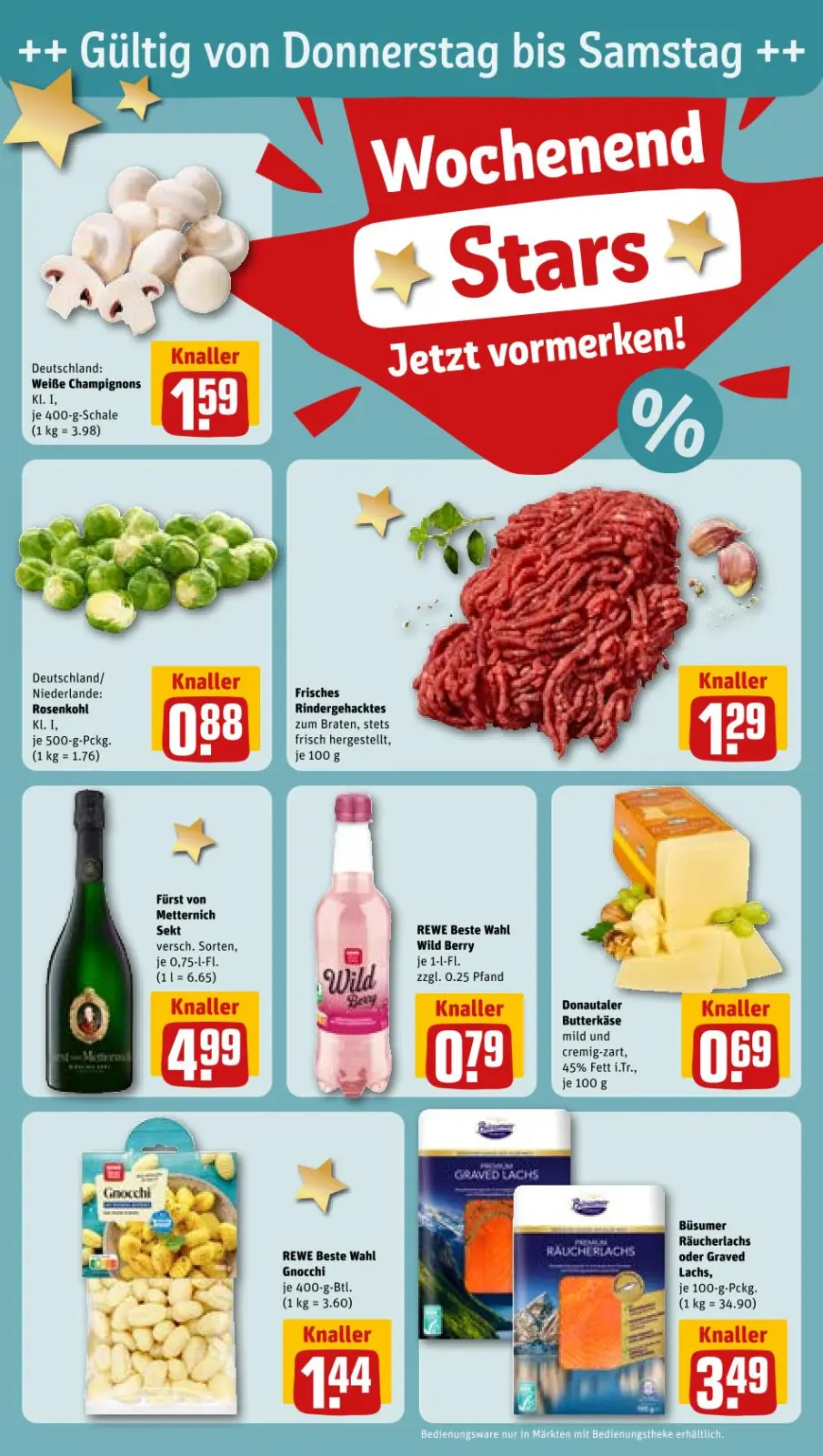 REWE Prospekt KW42 mit aktuellen Angeboten und attraktiven Rabatten – günstige Lebensmittel, Sparen Sie bei REWE Prospekt diese Woche!