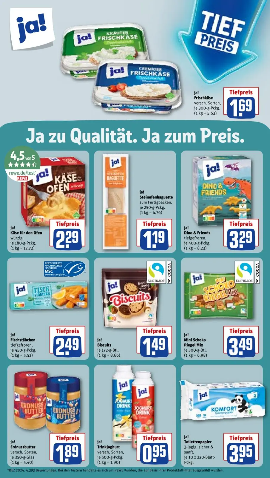 REWE Prospekt KW43 mit aktuellen Angeboten und attraktiven Rabatten – günstige Lebensmittel, Sparen Sie bei REWE Prospekt diese Woche!
