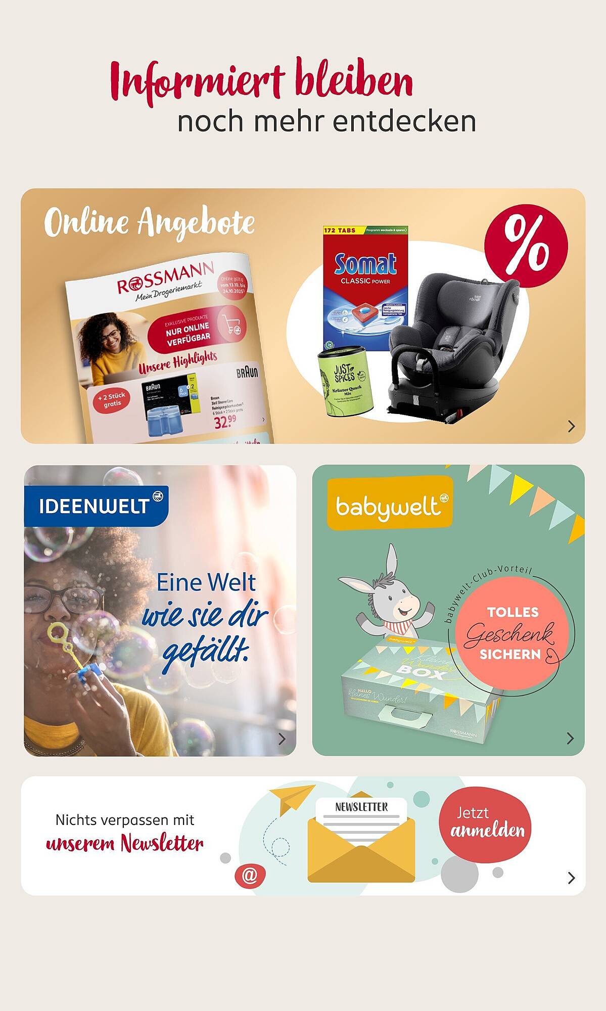 Rossmann Prospekt KW43 mit aktuellen Angeboten und attraktiven Rabatten – günstige Lebensmittel, Sparen Sie bei Rossmann Prospekt diese Woche!
