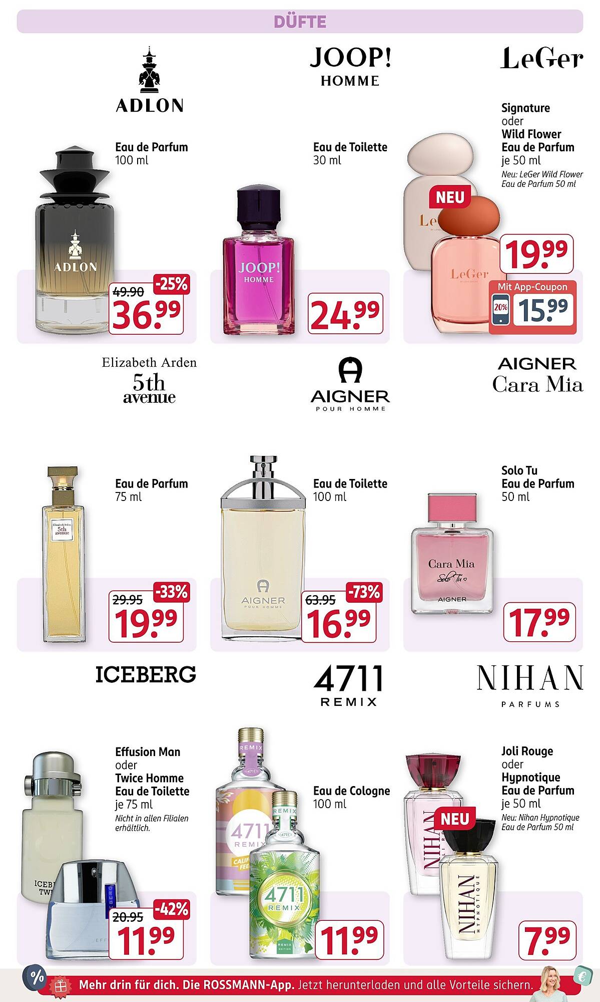 Rossmann Prospekt KW43 mit aktuellen Angeboten und attraktiven Rabatten – günstige Lebensmittel, Sparen Sie bei Rossmann Prospekt diese Woche!