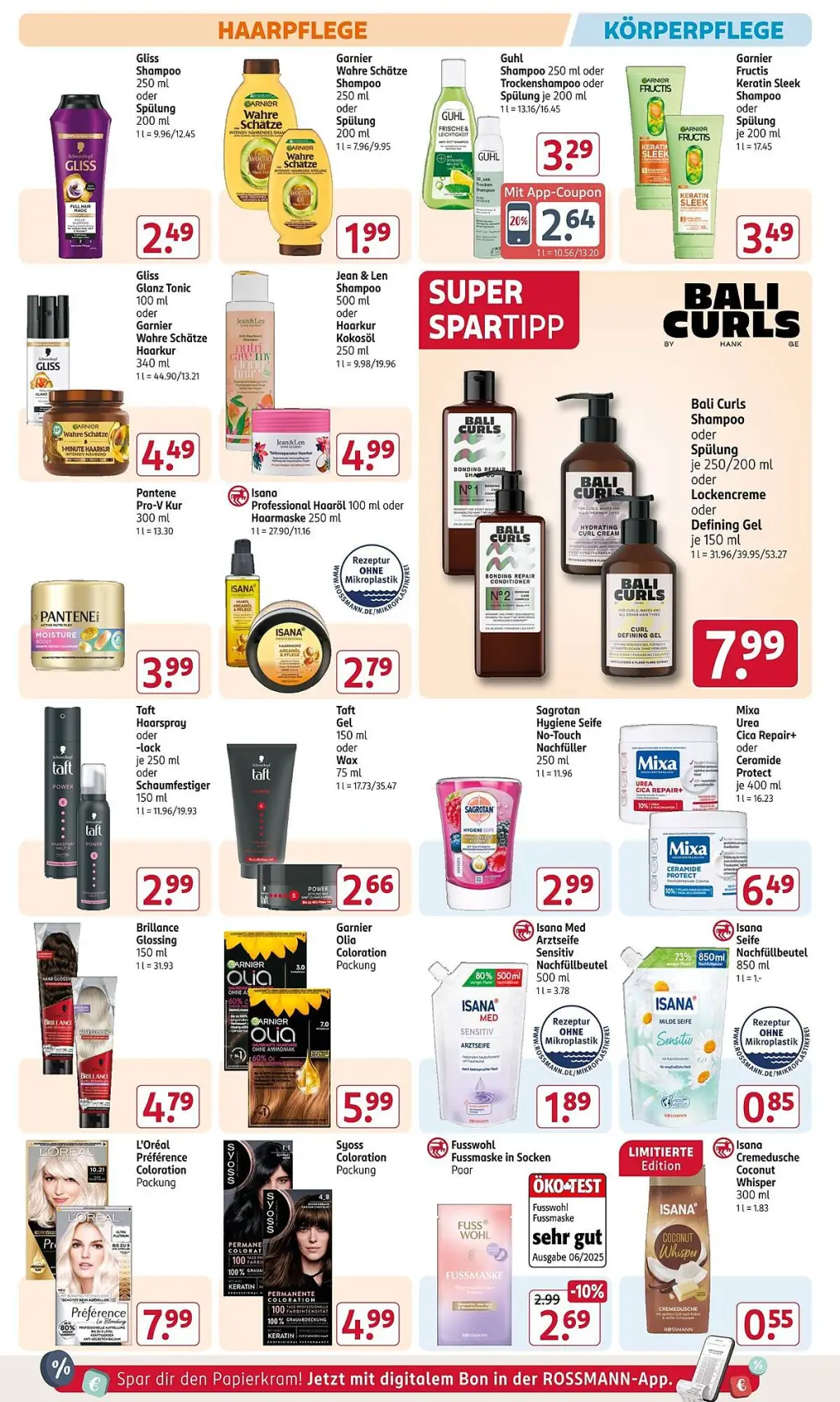 Rossmann Prospekt KW43 mit aktuellen Angeboten und attraktiven Rabatten – günstige Lebensmittel, Sparen Sie bei Rossmann Prospekt diese Woche!