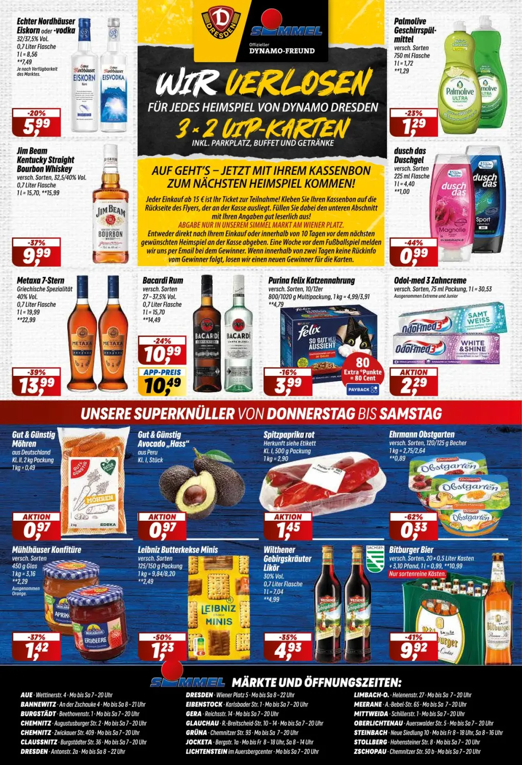 Simmel Prospekt KW44 mit aktuellen Angeboten und attraktiven Rabatten – günstige Lebensmittel, Sparen Sie bei Simmel Prospekt diese Woche!