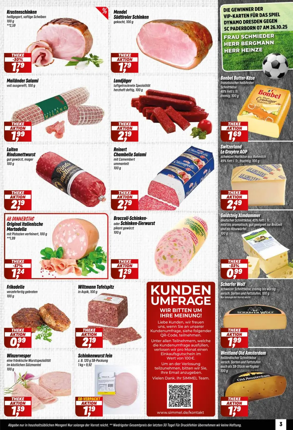 Simmel Prospekt KW44 mit aktuellen Angeboten und attraktiven Rabatten – günstige Lebensmittel, Sparen Sie bei Simmel Prospekt diese Woche!