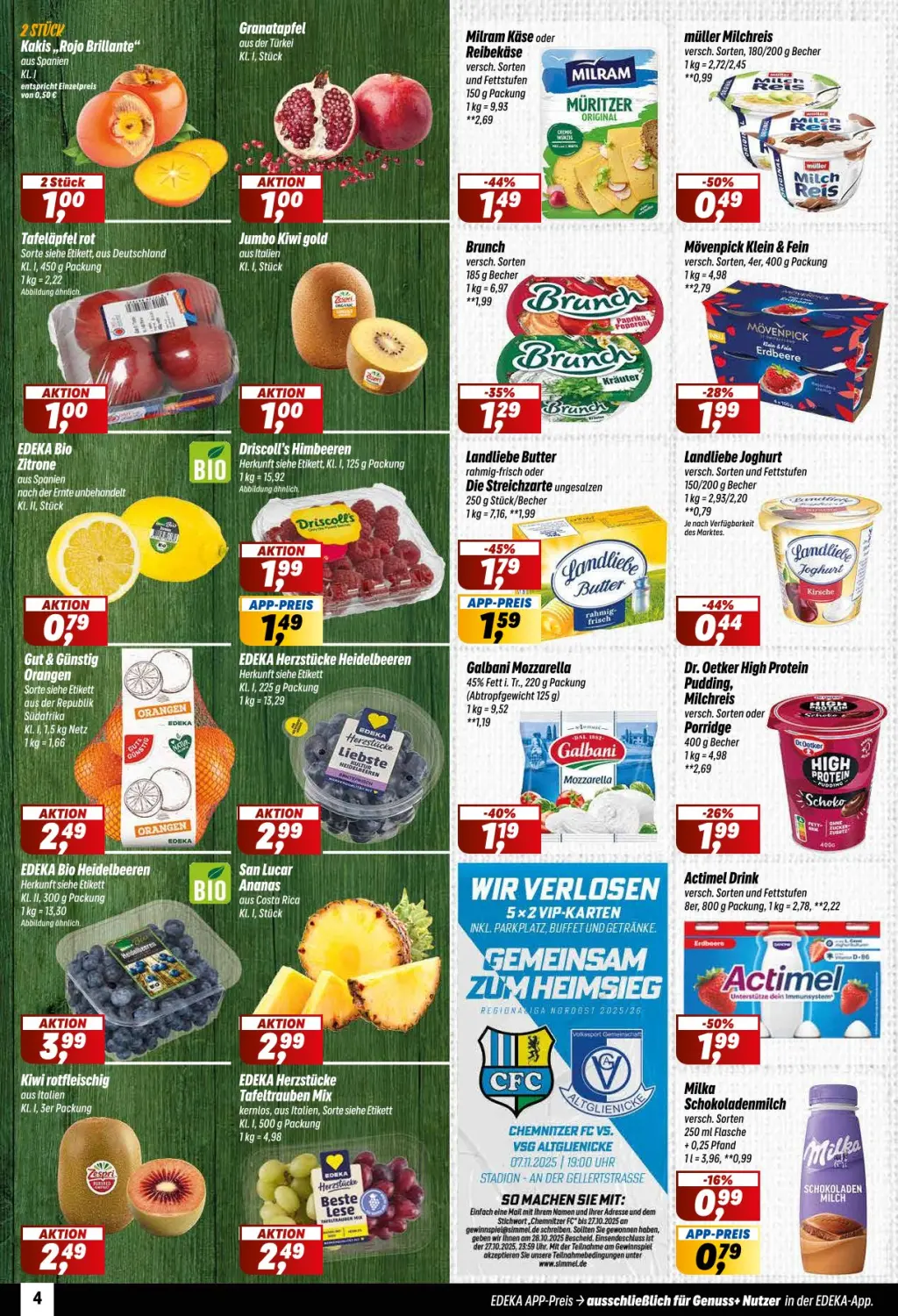 Simmel Prospekt KW44 mit aktuellen Angeboten und attraktiven Rabatten – günstige Lebensmittel, Sparen Sie bei Simmel Prospekt diese Woche!