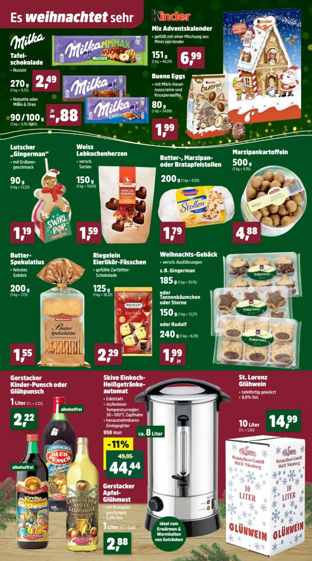 Thomas Philipps Prospekt KW45 mit aktuellen Angeboten und attraktiven Rabatten – günstige Lebensmittel, Sparen Sie bei Thomas Philipps Prospekt diese Woche!