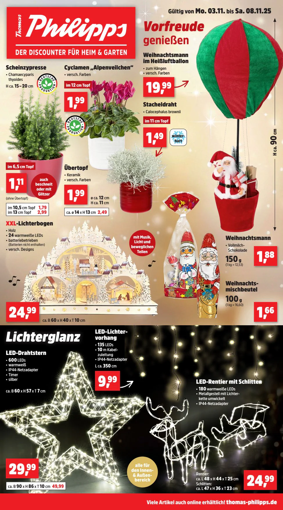 Thomas Philipps Prospekt KW45 mit aktuellen Angeboten und attraktiven Rabatten – günstige Lebensmittel, Sparen Sie bei Thomas Philipps Prospekt diese Woche! Thomas Philipps Prospekt KW45 mit aktuellen Angeboten und attraktiven Rabatten – günstige Lebensmittel, Sparen Sie bei Thomas Philipps Prospekt diese Woche!