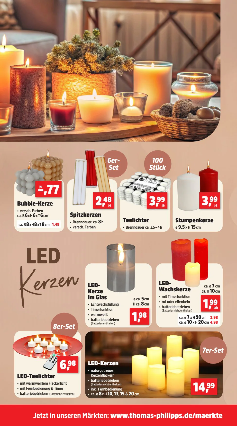 Thomas Philipps Prospekt KW45 mit aktuellen Angeboten und attraktiven Rabatten – günstige Lebensmittel, Sparen Sie bei Thomas Philipps Prospekt diese Woche!