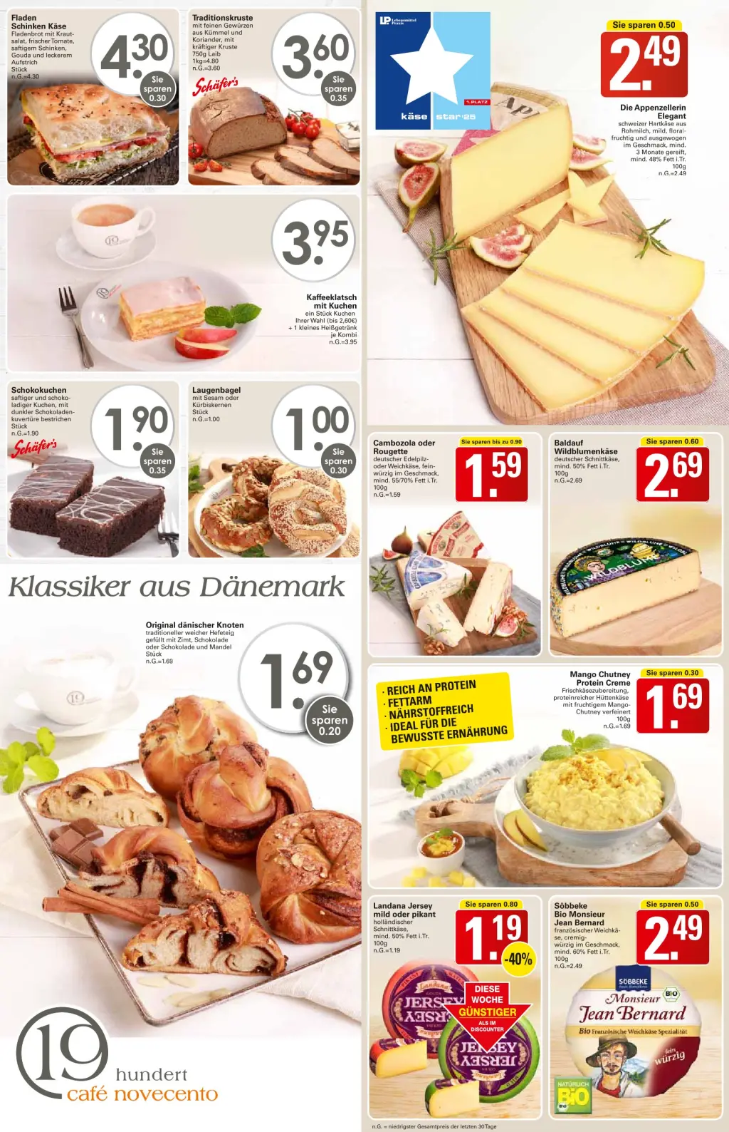 WEZ Prospekt KW45 mit aktuellen Angeboten und attraktiven Rabatten – günstige Lebensmittel, Sparen Sie bei WEZ Prospekt diese Woche!