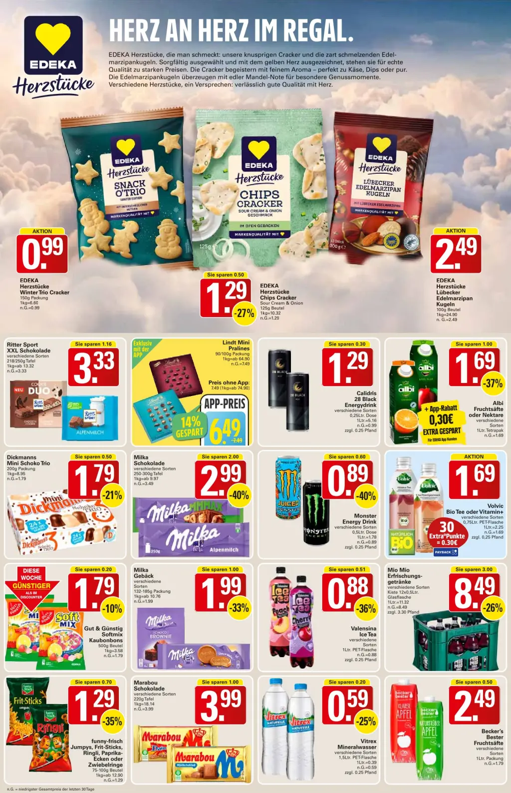 WEZ Prospekt KW44 mit aktuellen Angeboten und attraktiven Rabatten – günstige Lebensmittel, Sparen Sie bei WEZ Prospekt diese Woche!