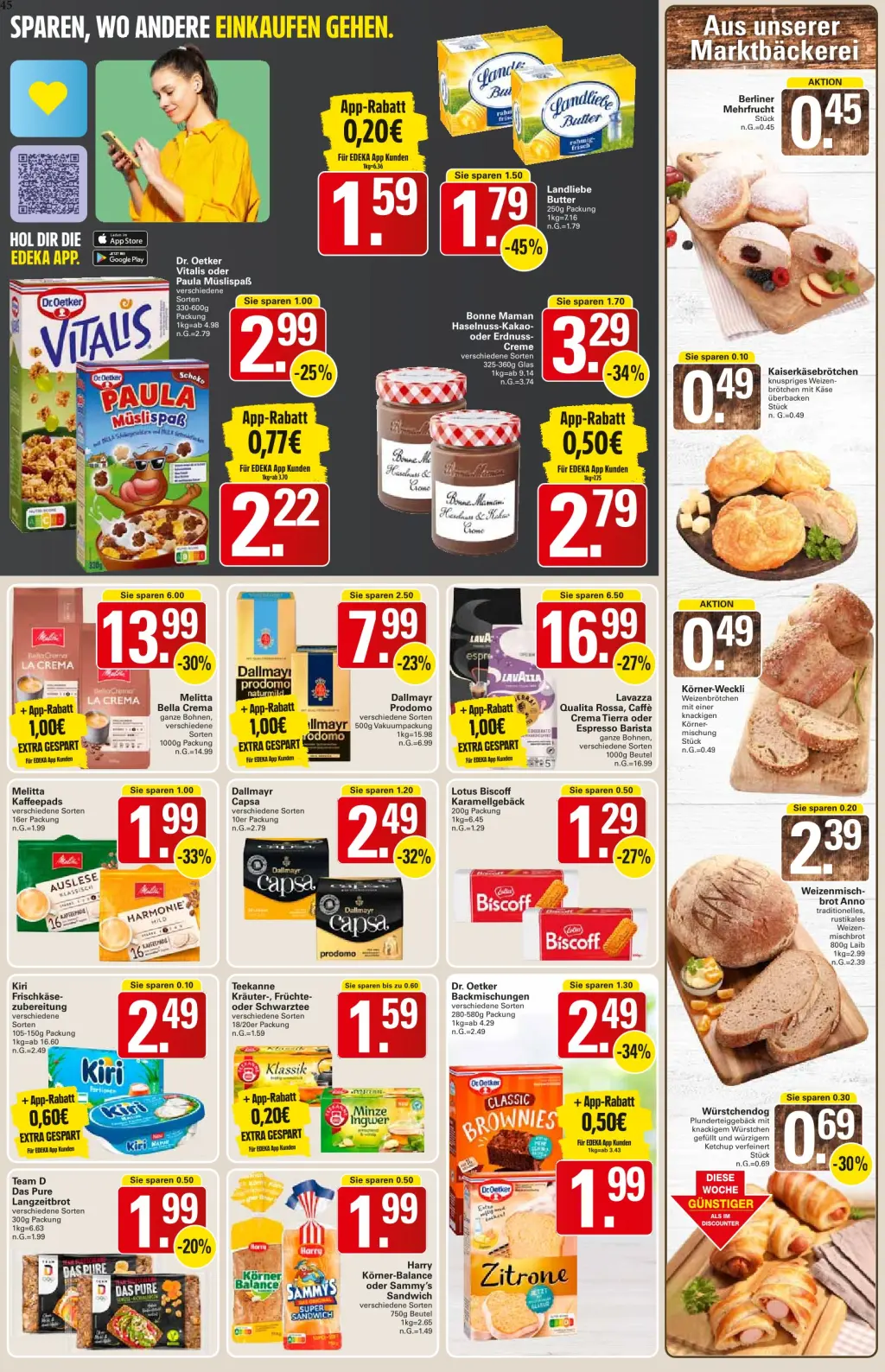 WEZ Prospekt KW44 mit aktuellen Angeboten und attraktiven Rabatten – günstige Lebensmittel, Sparen Sie bei WEZ Prospekt diese Woche!