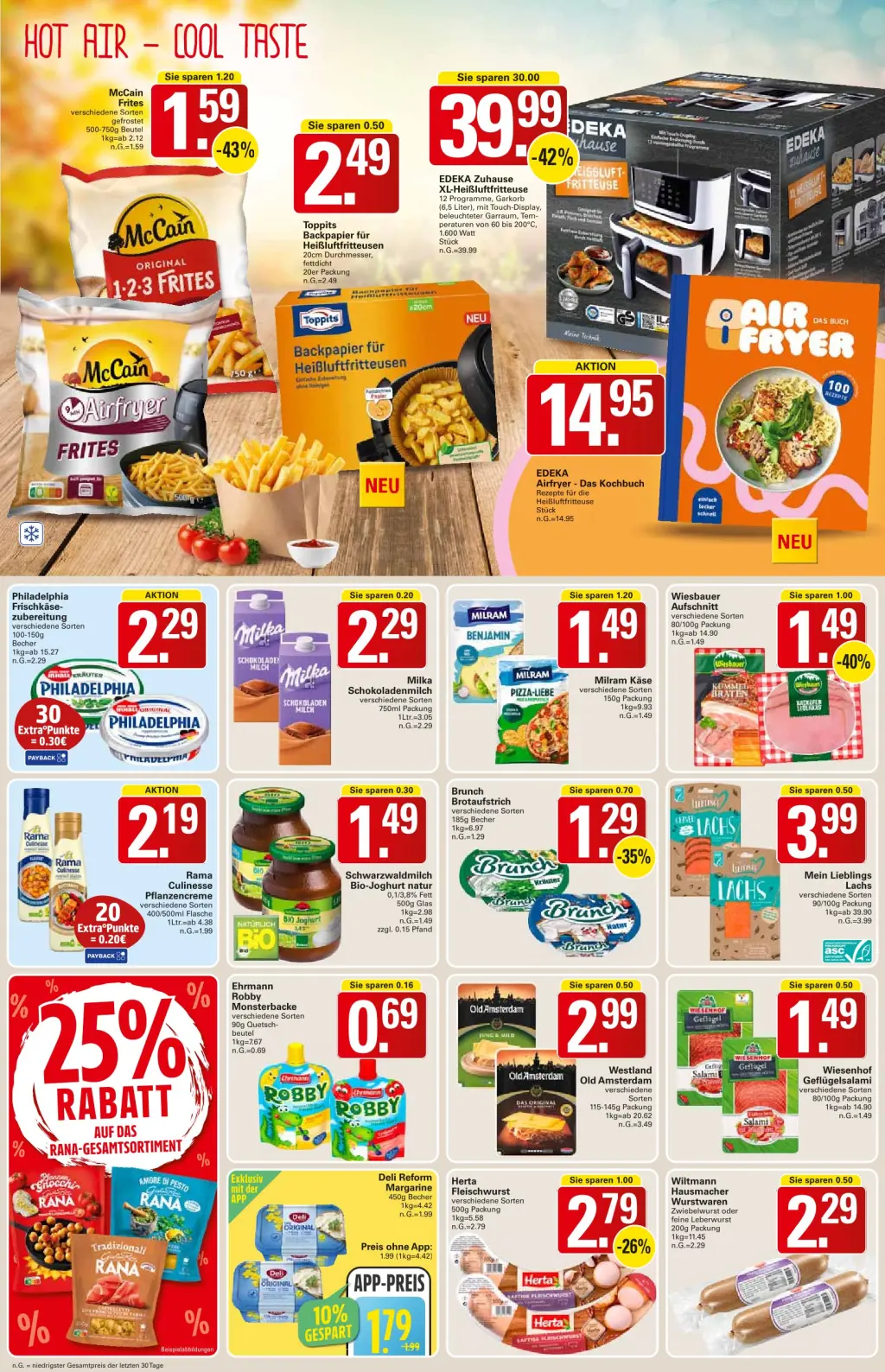 WEZ Prospekt KW44 mit aktuellen Angeboten und attraktiven Rabatten – günstige Lebensmittel, Sparen Sie bei WEZ Prospekt diese Woche!