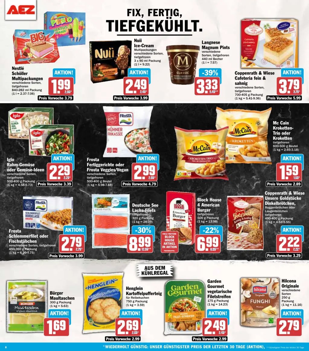 AEZ Prospekt KW48 mit aktuellen Angeboten und attraktiven Rabatten – günstige Lebensmittel, Sparen Sie bei AEZ Prospekt diese Woche!